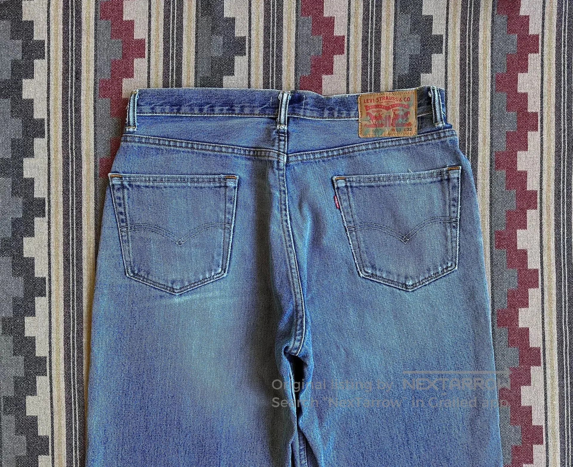 Levi's remade vintage fit heavy wash denim pants. Size US 33 - 7 Thumbnail