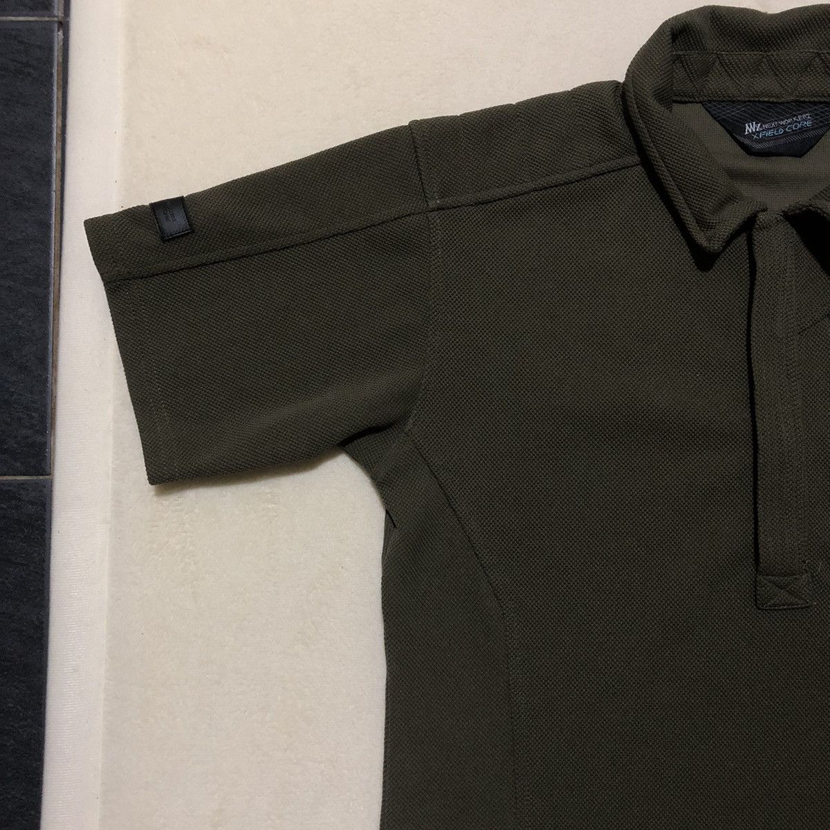 Japanese Brand Japanese Brand Fieldcore Collared Half Zipper Pocket Tee Size US S / EU 44-46 / 1 - 2 Thumbnail