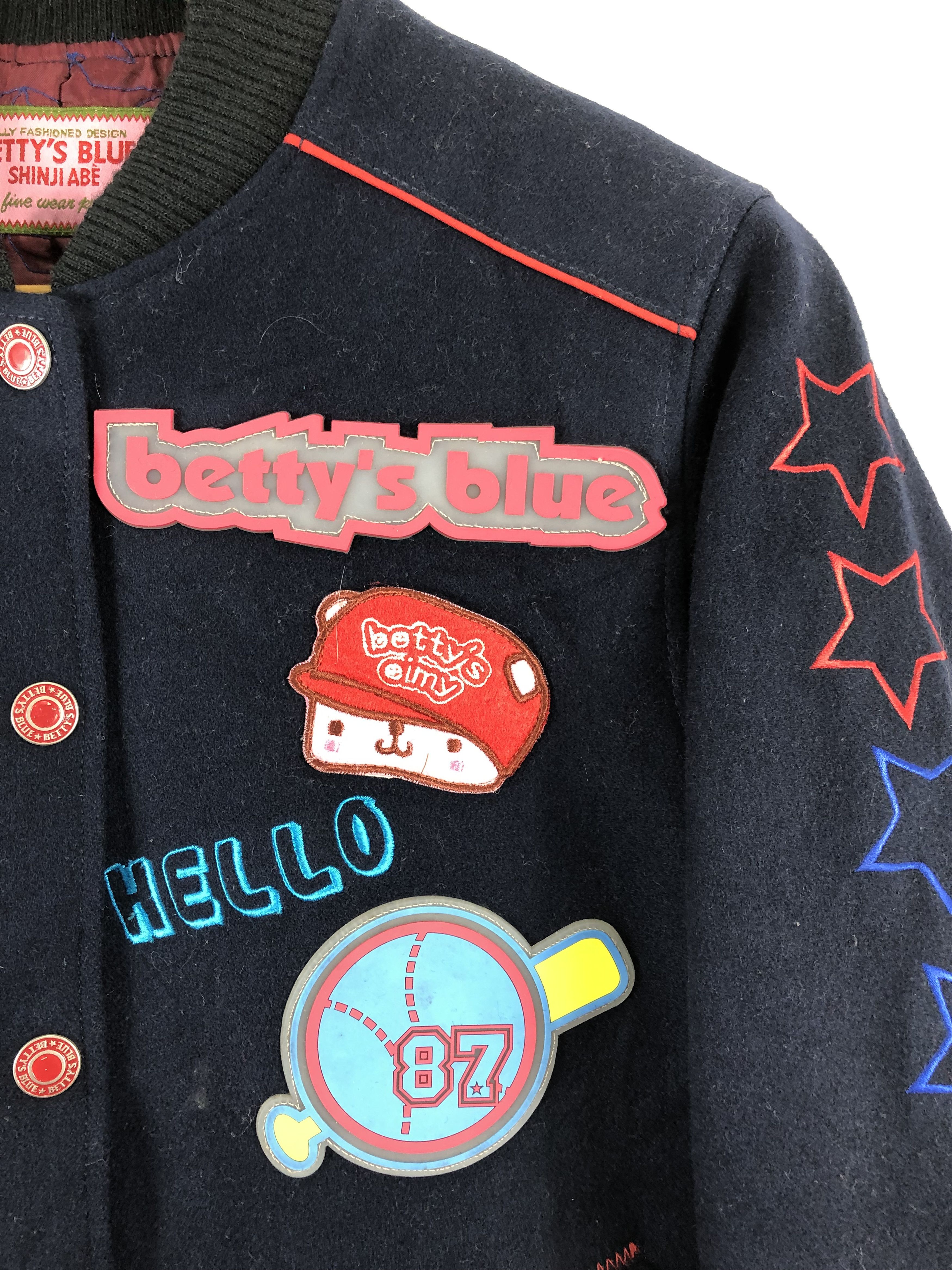 Japanese Brand Vintage 90s Japanese Brand Bettys Varsity Jacket V0280 Size US M / EU 48-50 / 2 - 6 Thumbnail