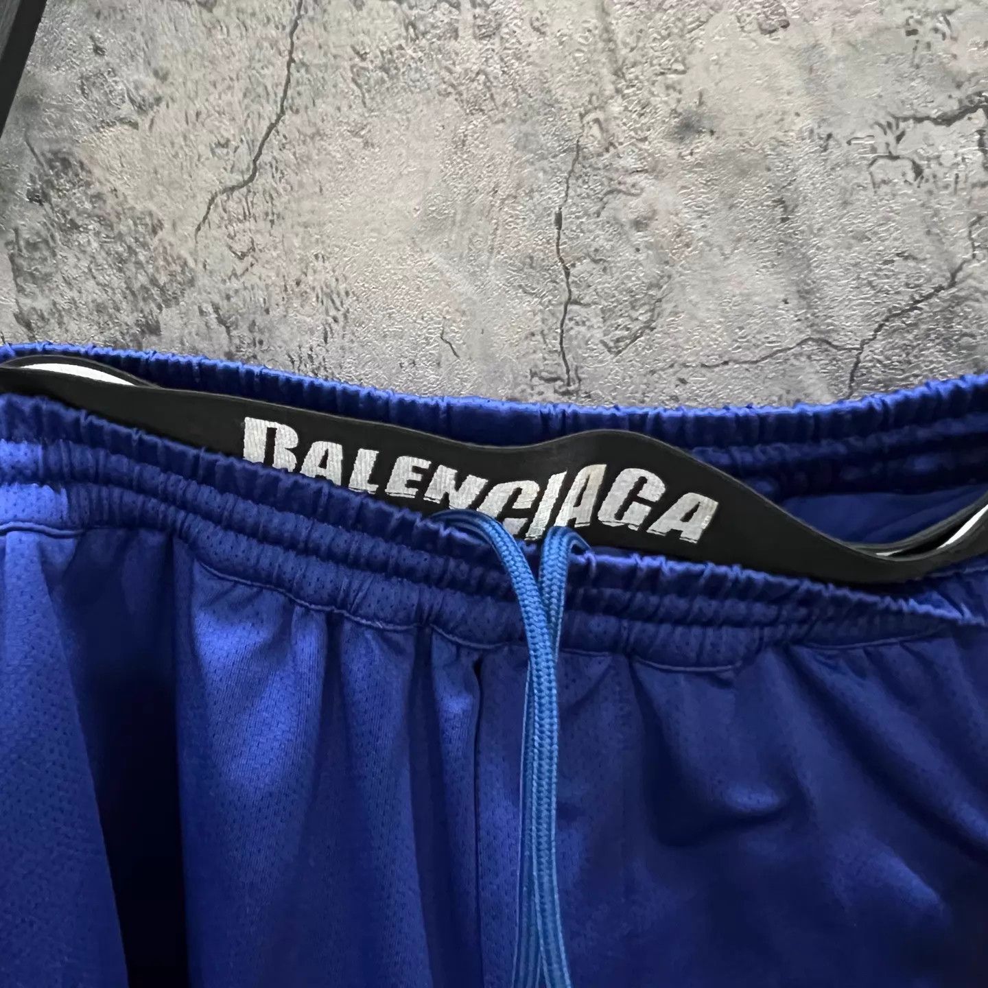 Balenciaga Balenciaga Blue Track Shorts OS/XS New Size US 28 / EU 44 - 3 Thumbnail