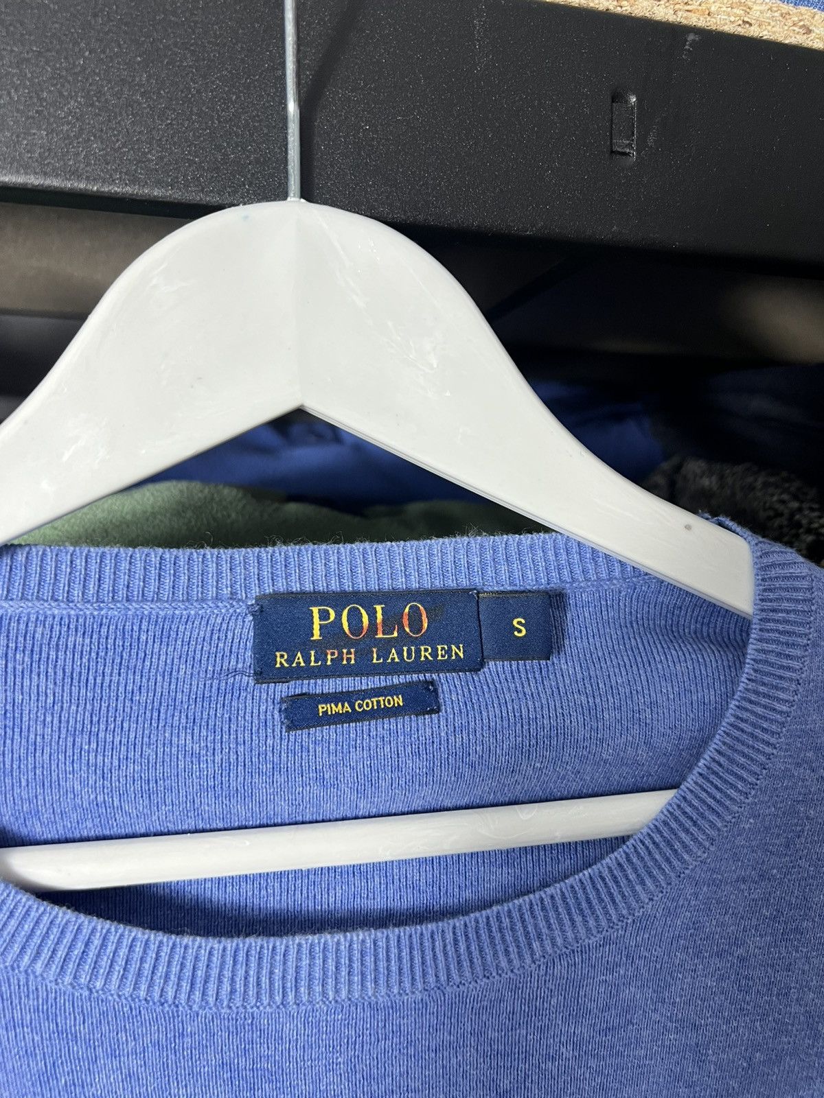 Polo Ralph Lauren 💙 Polo Ralph Lauren Crewneck Sweater Light Blue Size S Size US S / EU 44-46 / 1 - 4 Thumbnail