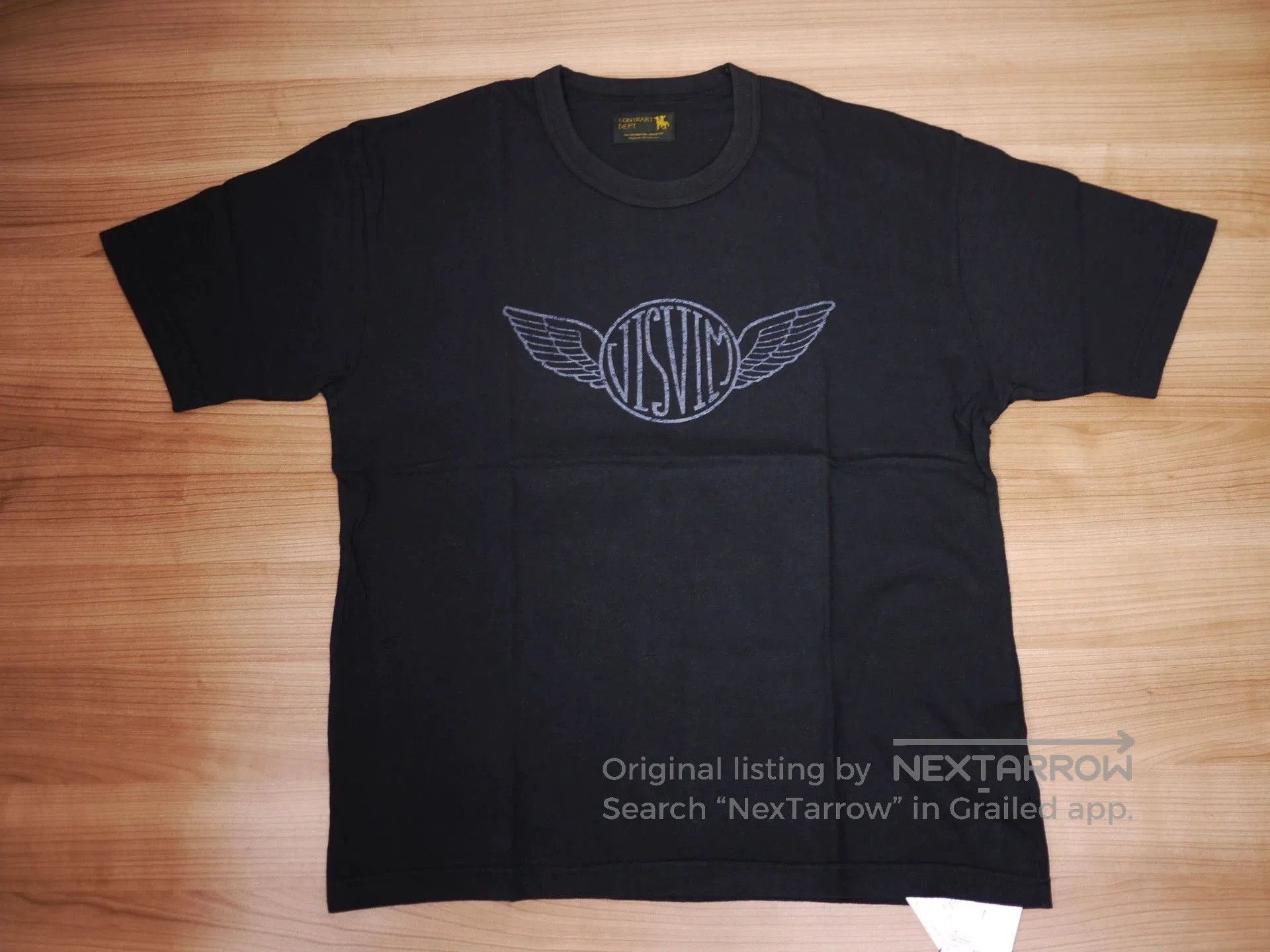 Visvim Black Short Sleeve Graphic T-Shirt. Size US M / EU 48-50 / 2 - 1 Thumbnail