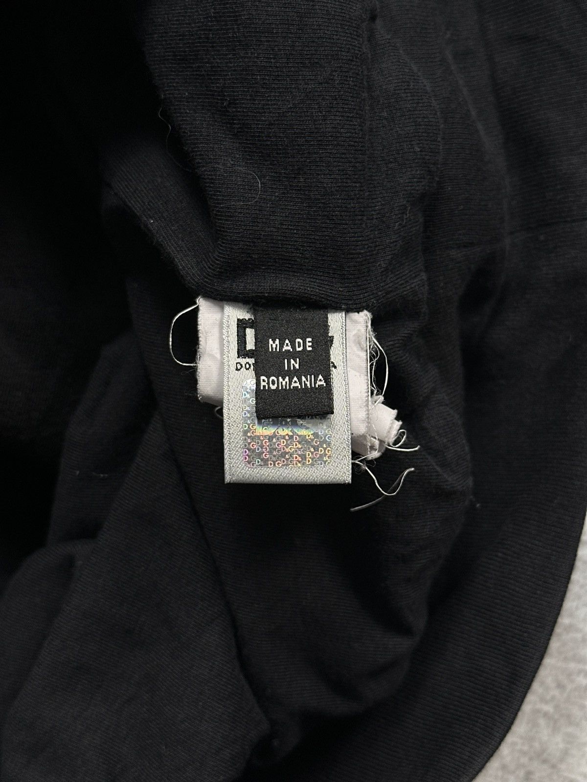 Vintage Y2K Archive Dolce & Gabbana Sport Striped Zip Hoodie