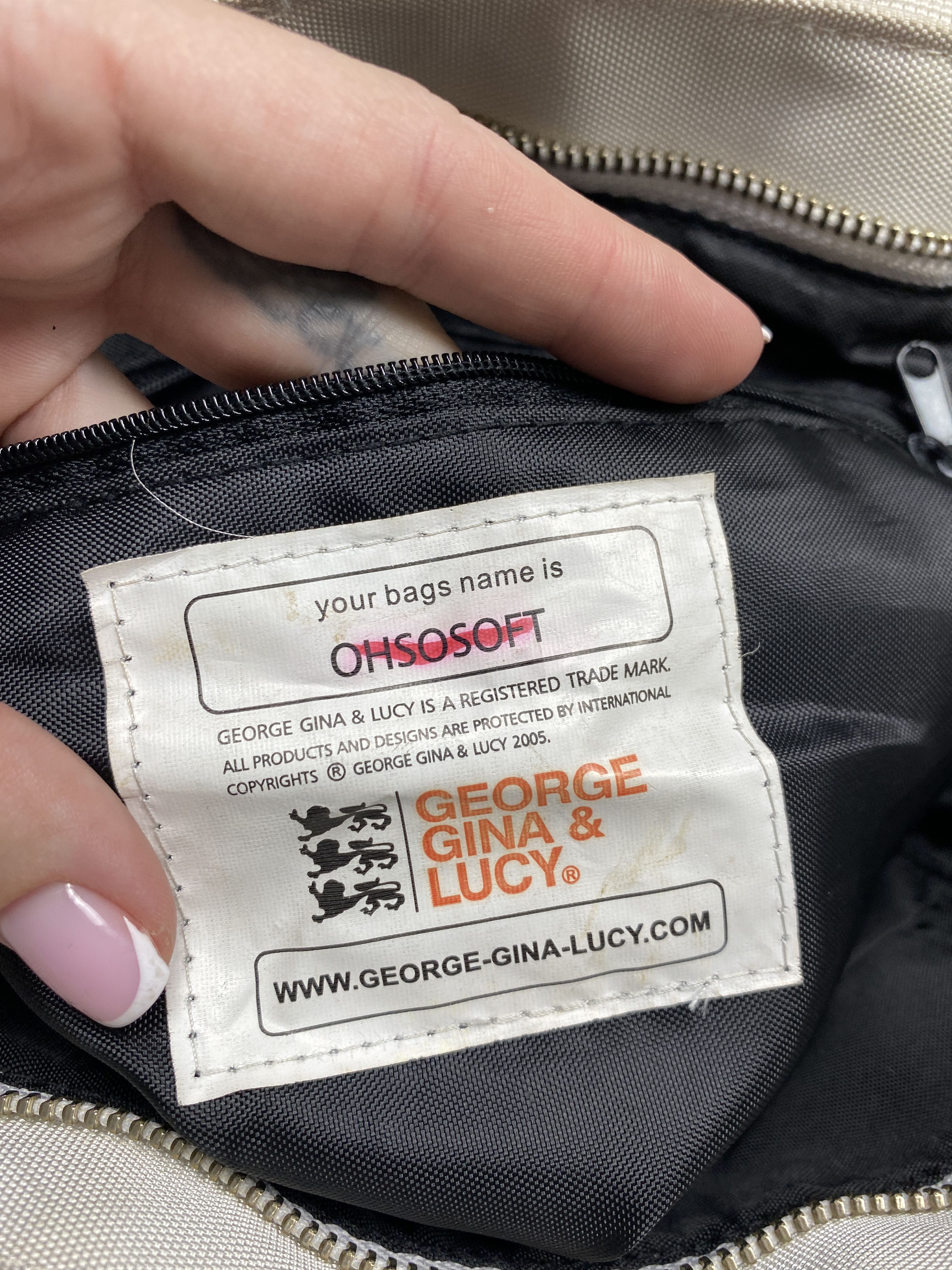 George Gina & Lucy George Gina & Lucy Ohsosoft Vintage Distressed Bag Size ONE SIZE - 11 Thumbnail