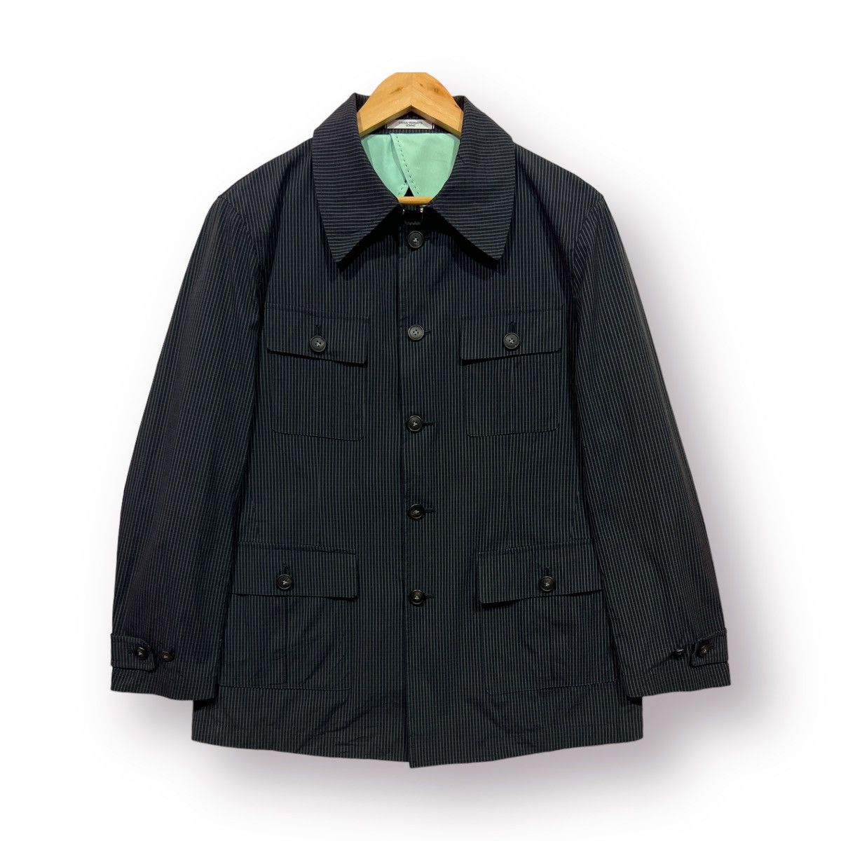Japanese Brand 🔥 KANSAI YAMAMOTO PLAID COTTON WORKERS JACKET - M Size US M / EU 48-50 / 2 - 1 Thumbnail