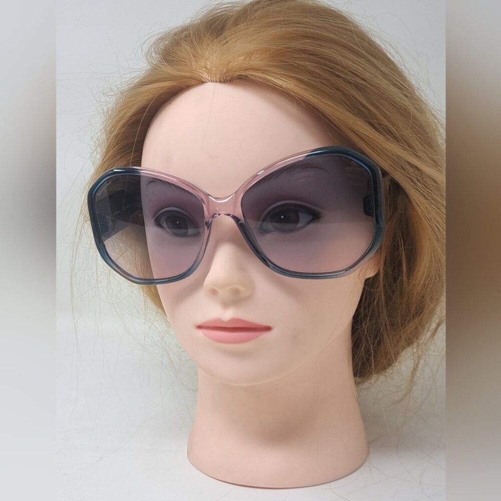 Salvatore Ferragamo Salvatore Ferragamo Sunglasses Blue Antique Rose Gradient S Size ONE SIZE - 2 Thumbnail