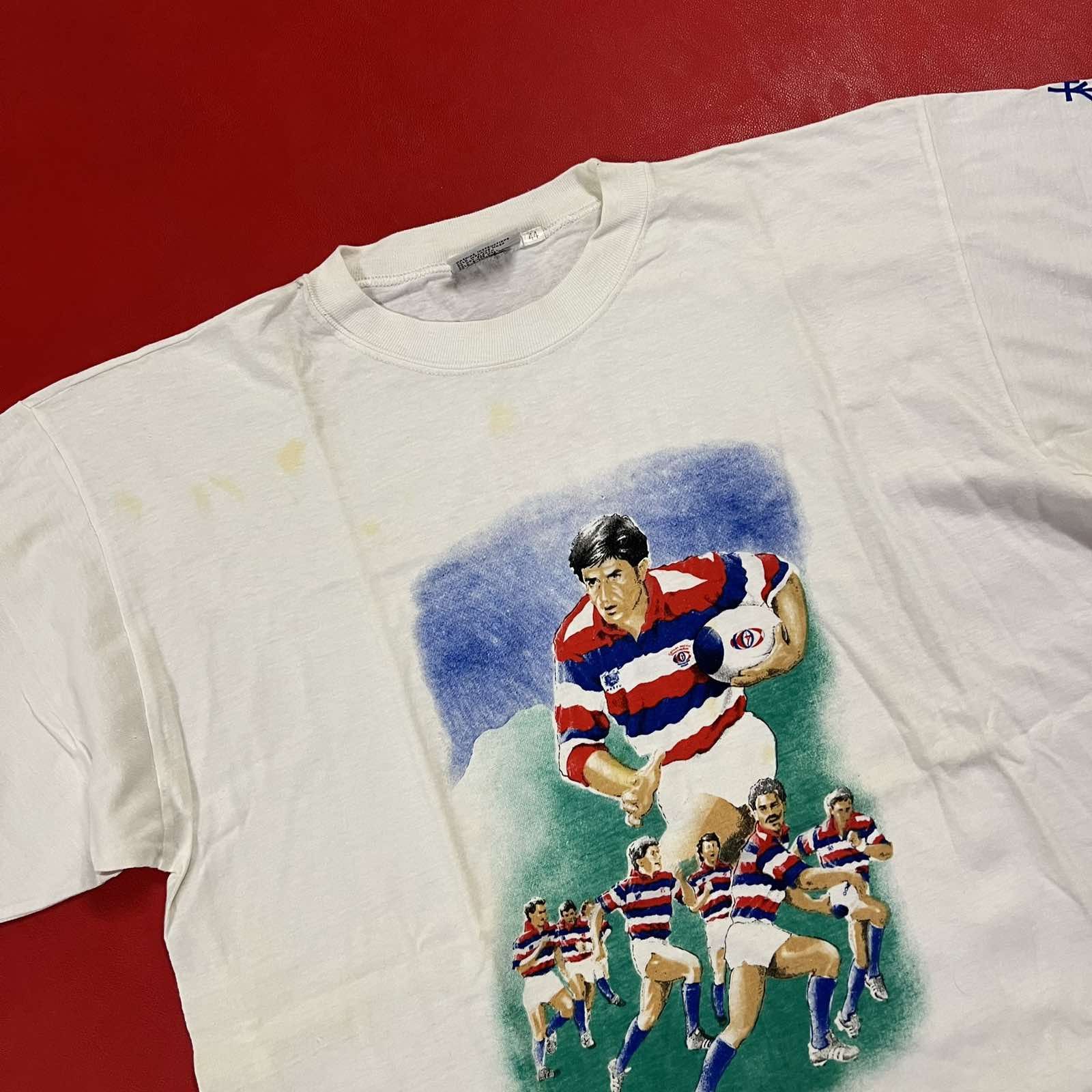 Vintage Vintage Rugby Hong Kong Football Shirt Sz XL 90s Size US XL / EU 56 / 4 - 3 Thumbnail