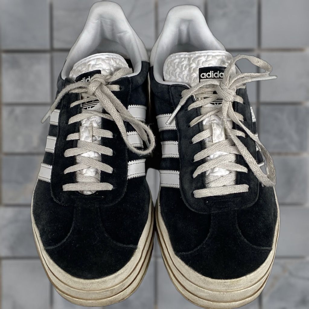 Adidas Adidas Gazelle Bold Originals Sneaker Women 9 Black White Size US 9 / IT 39 - 1 Thumbnail