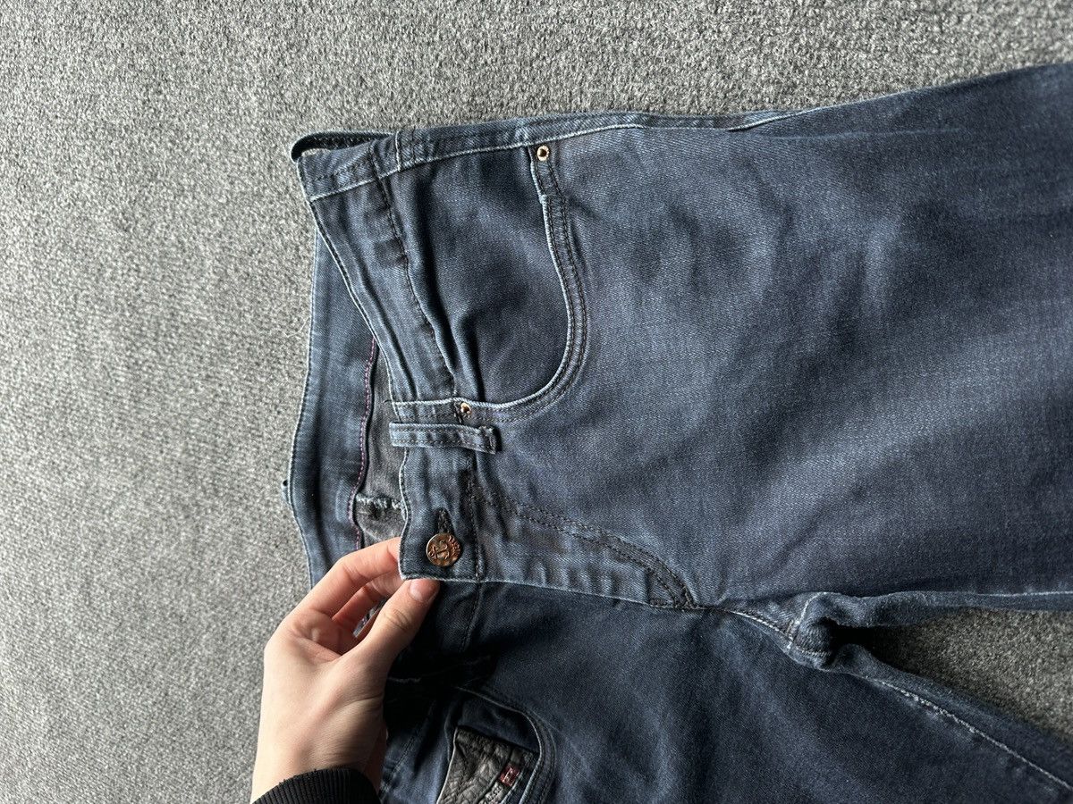 Diesel 🚨 DIESEL IFSIXWASNINE JEANS DENIM RARE Y2K FIT GOTHIC PUNK Size 30" / US 8 / IT 44 - 6 Thumbnail