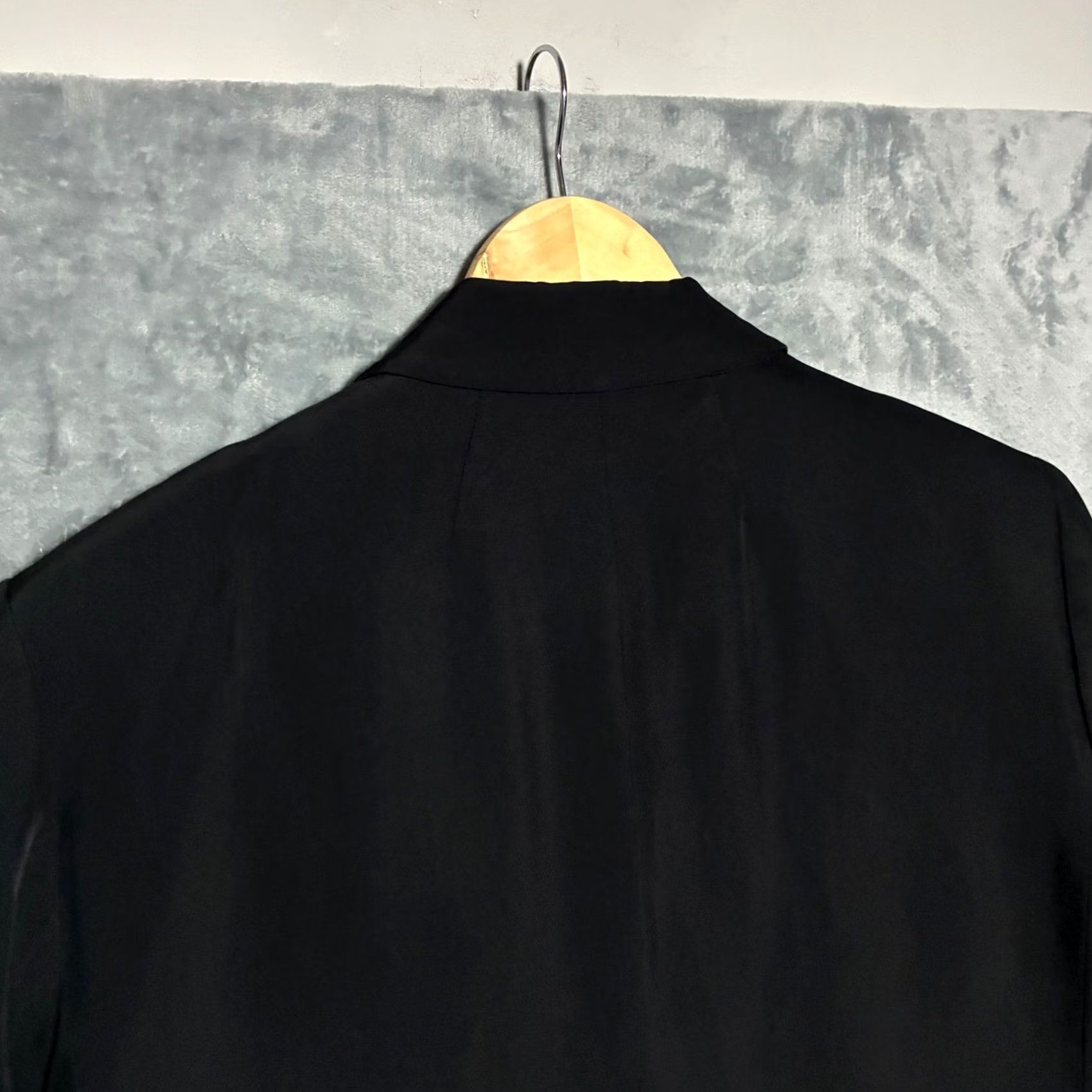 J.Crew VINTAGE? No. EUC J.Crew Single Button Notched Lapel Blazer Jacket Women 16 Black Size XXL / US 16-18 / IT 52-54 - 6 Thumbnail