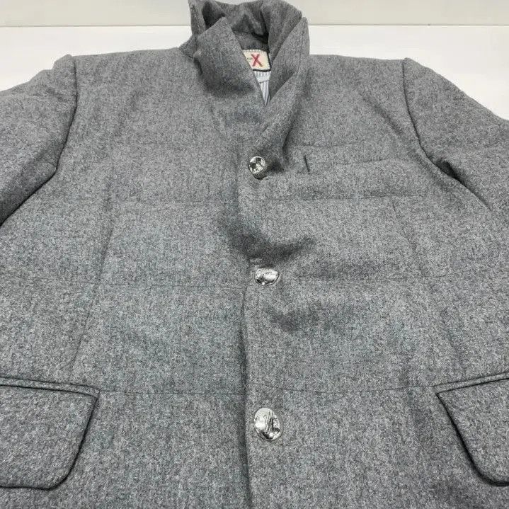 Moncler Moncler x Thom Browne Logo Patch Lapel Down Blazer. Size US XS / EU 42 / 0 - 8 Thumbnail