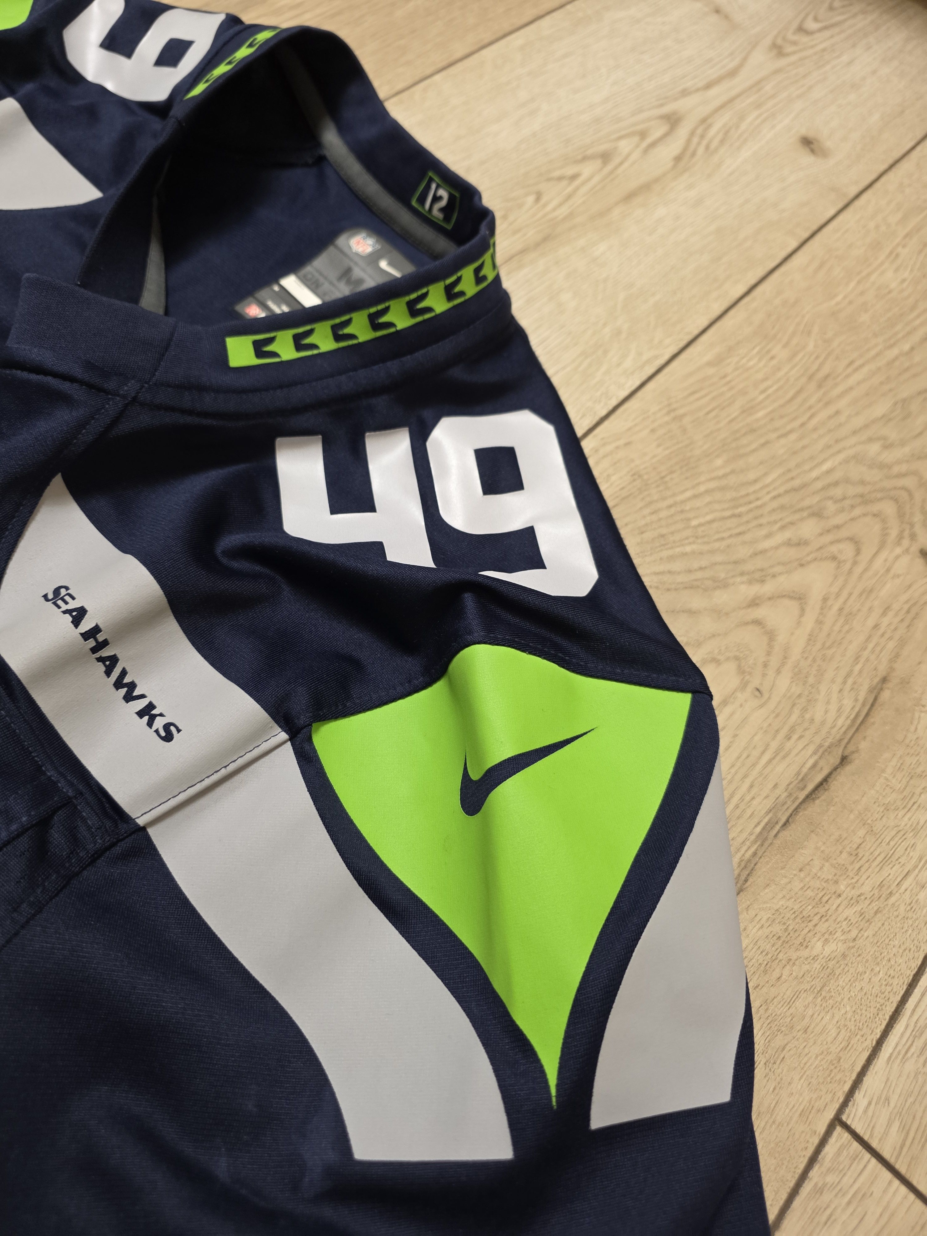NFL SEATTLE SEAHAWKS JERSEY GRIFFIN JERSEY NFL AMERICAN FOOTBALL Size US M / EU 48-50 / 2 - 4 Thumbnail