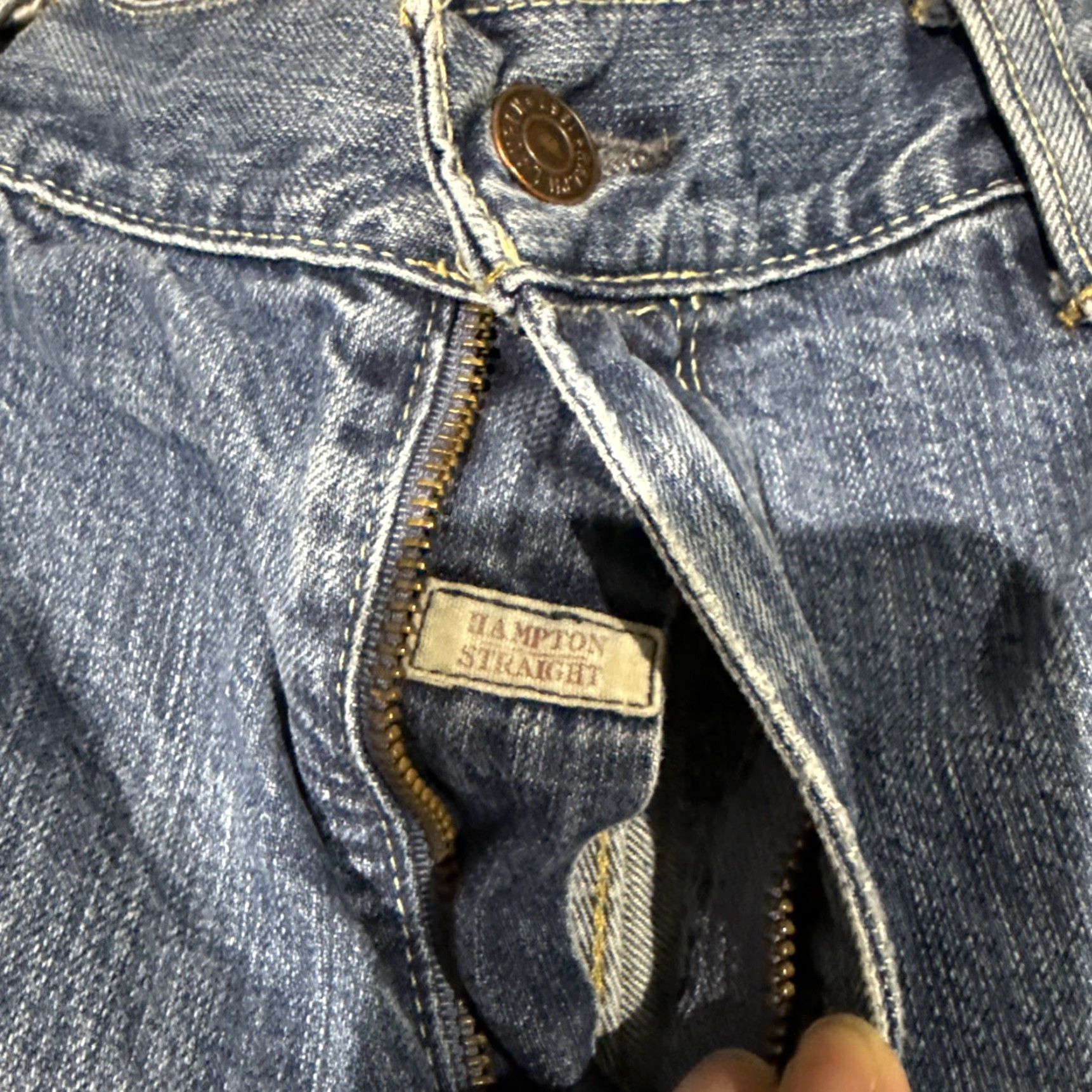 Polo Ralph Lauren Polo Ralph Lauren Jeans Mens 36x34 Blue Denim Hampton Straight Preppy Modern Size US M / EU 48-50 / 2 - 3 Thumbnail