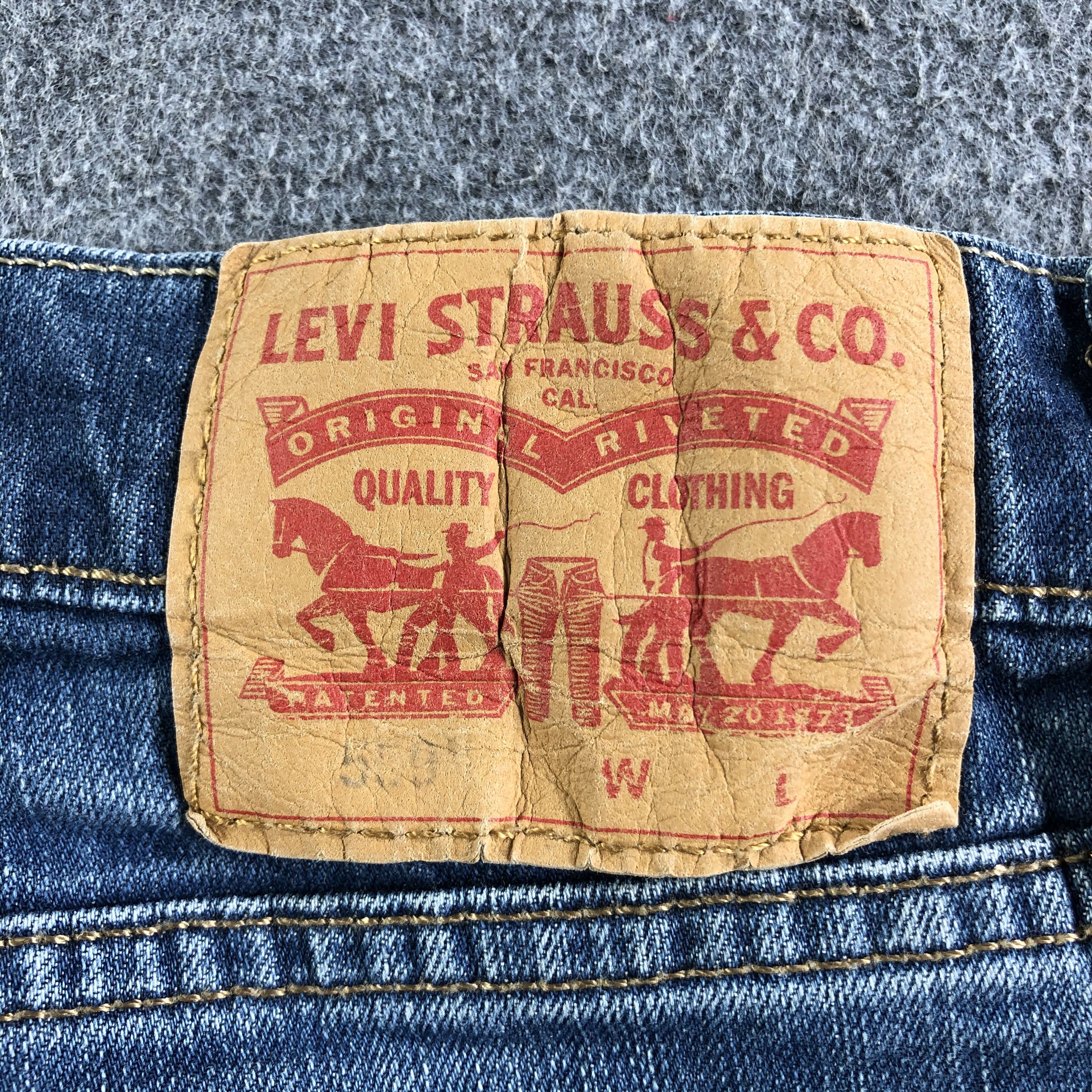 Levi's Vintage Blue Wash Levis 559 Jeans-J3418 Size US 44 / EU 60 - 5 Thumbnail
