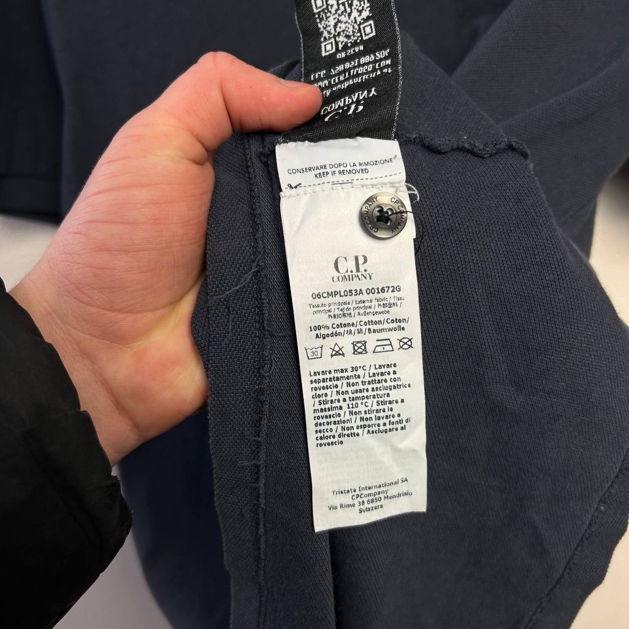 C.P. Company Vintage C.P. Company Small logo basic luxury streetwear polo Size US M / EU 48-50 / 2 - 9 Thumbnail