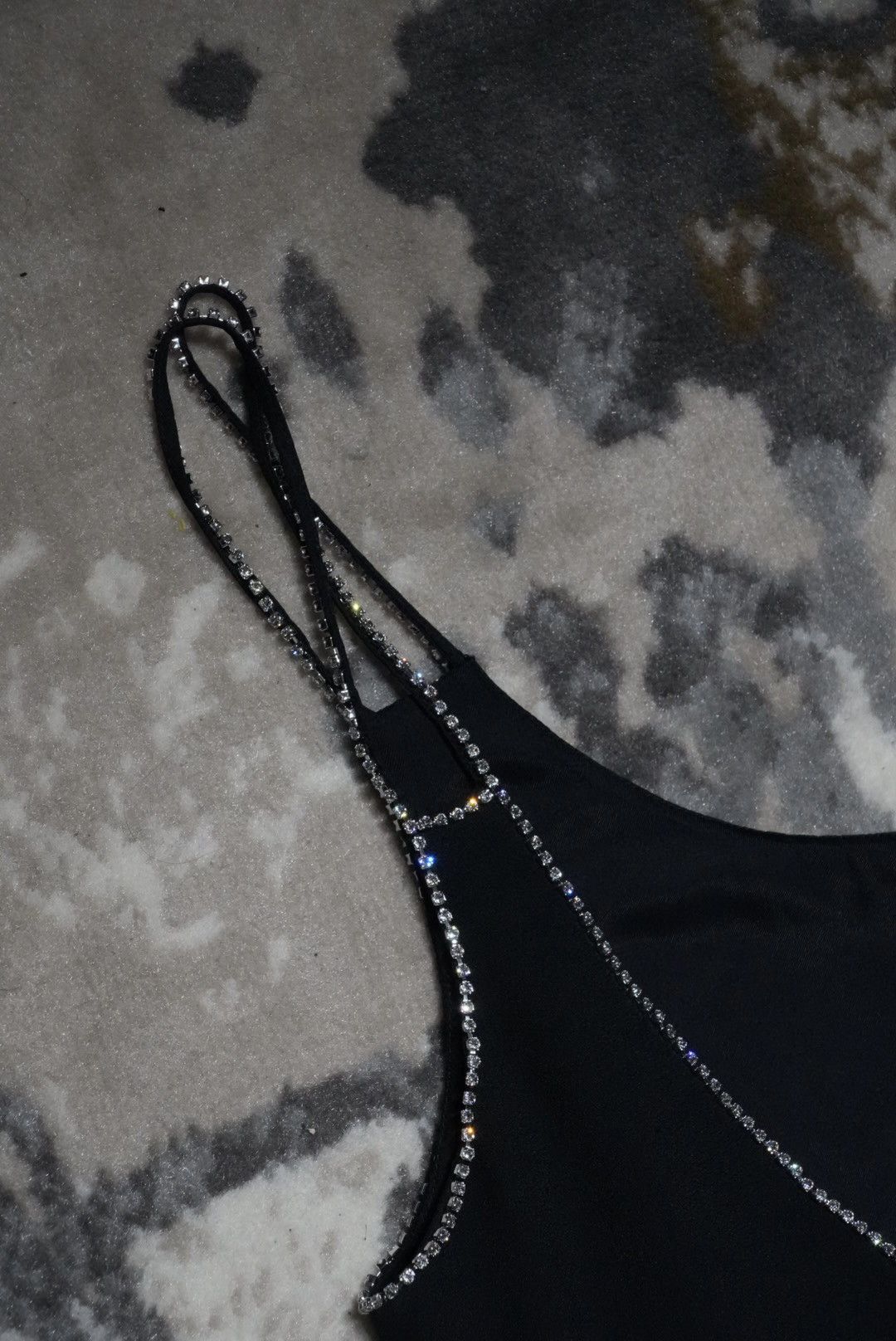 Celine Celine Evening Dress with no Straps & with Rhinestones Size S / US 4 / IT 40 - 6 Thumbnail
