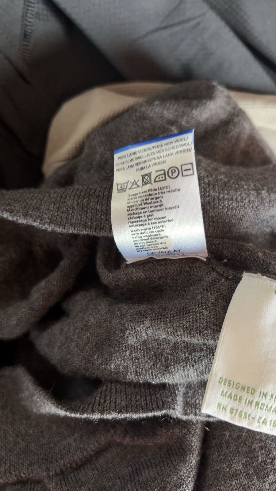 Lacoste Lacoste Wool Sweat Vest Size 6 Size US M / EU 48-50 / 2 - 4 Thumbnail