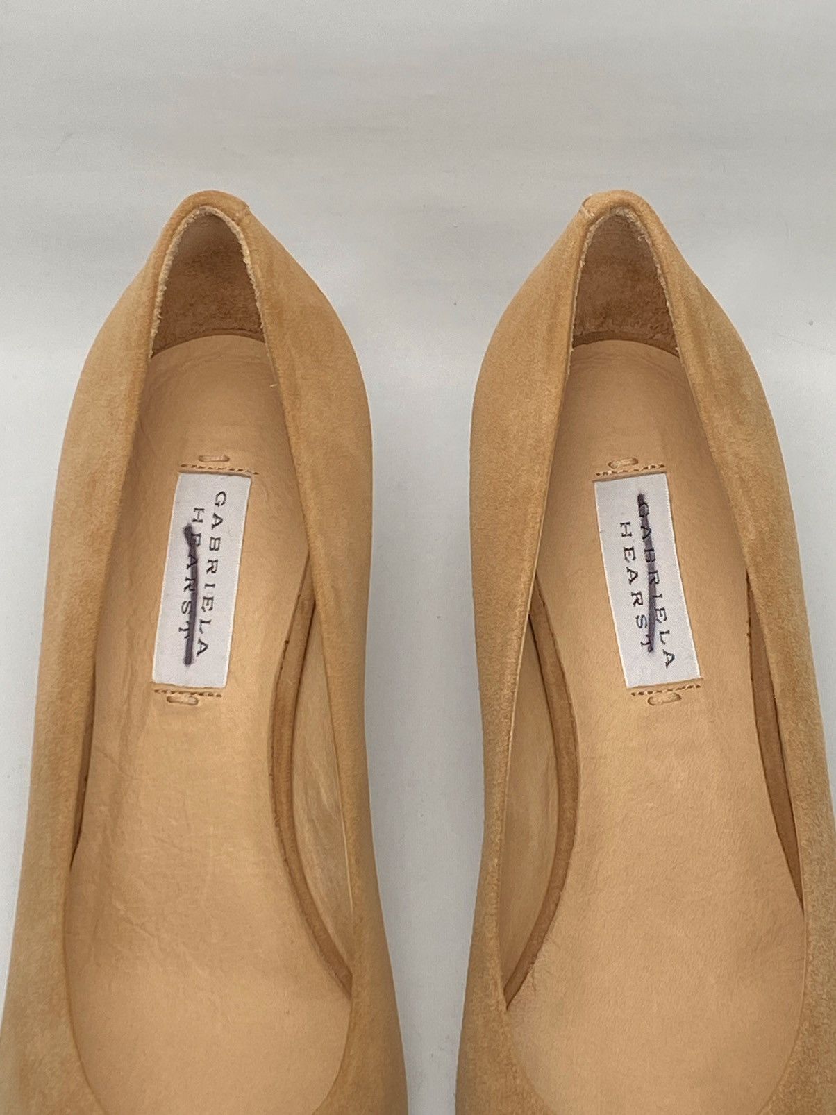 Gabriela Hearst Gabriela Hearst Peggy 50MM Suede Pumps size 40 Size US 10 / IT 40 - 10 Thumbnail