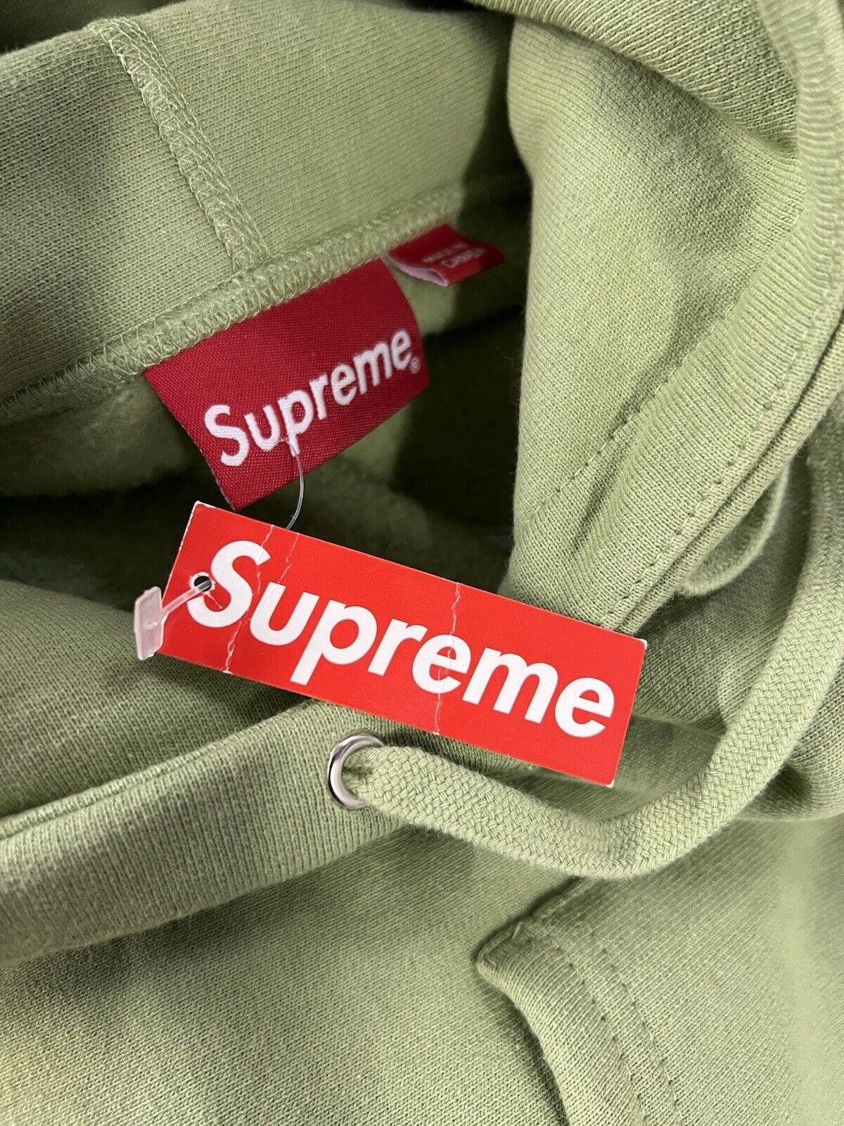 Supreme FW16 SUPREME BOX LOGO HOODED SWEATSHIRT HOODIE SAGE M Size US M / EU 48-50 / 2 - 7 Thumbnail