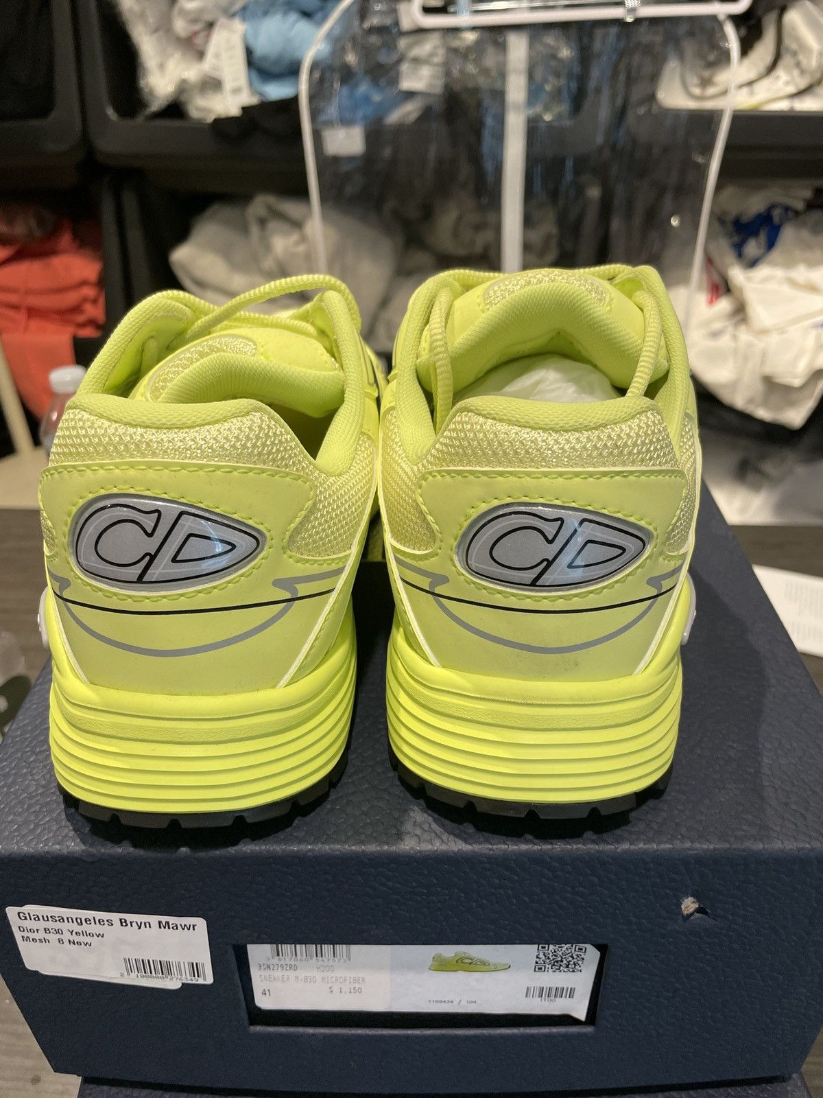 Dior Dior B30 Yellow Mesh Size US 8 / EU 41 - 3 Thumbnail
