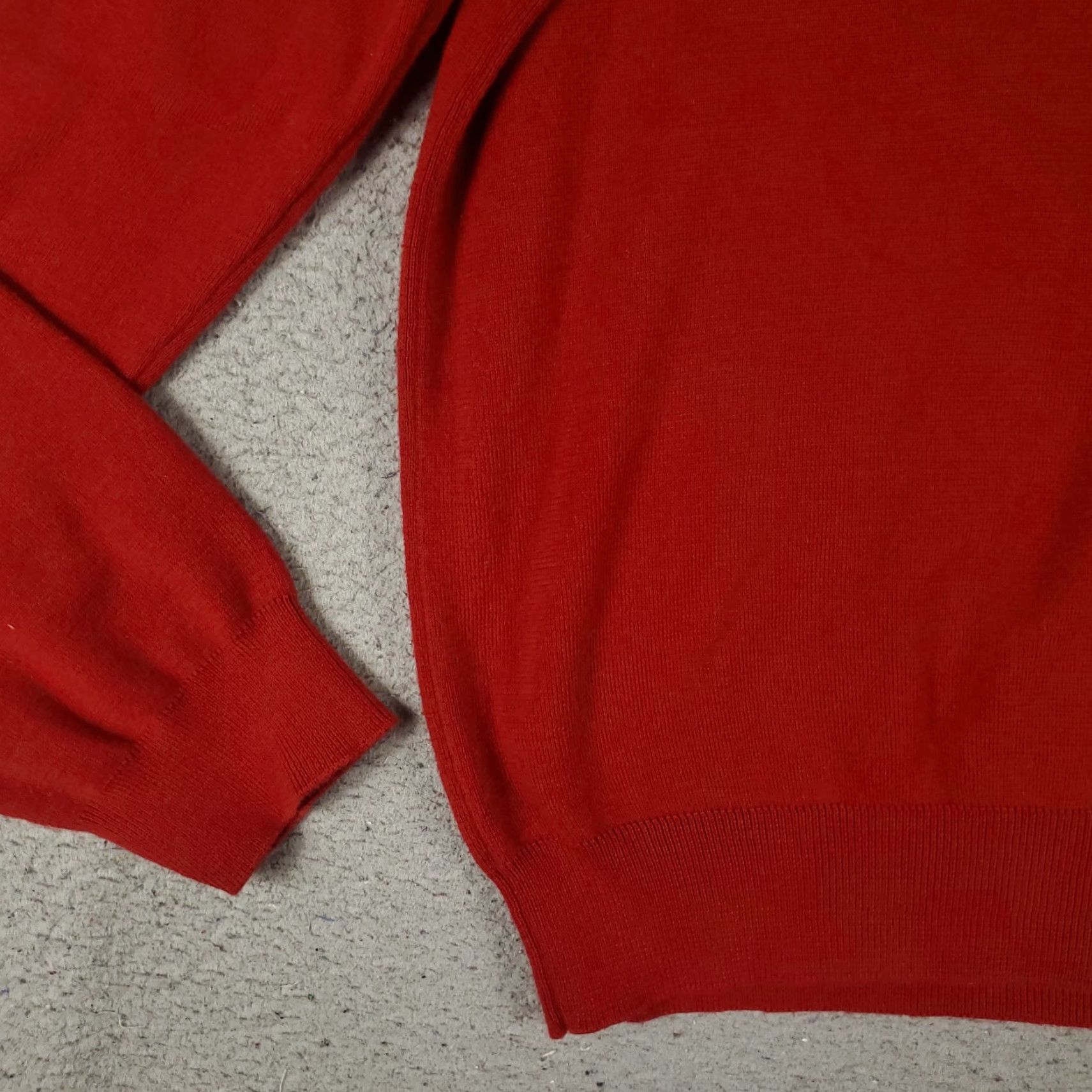Ralph Lauren VINTAGE Ralph Lauren Sweater Pullover Mens XL Red Wool Cotton All Seasons Classic Size US XL / EU 56 / 4 - 3 Thumbnail