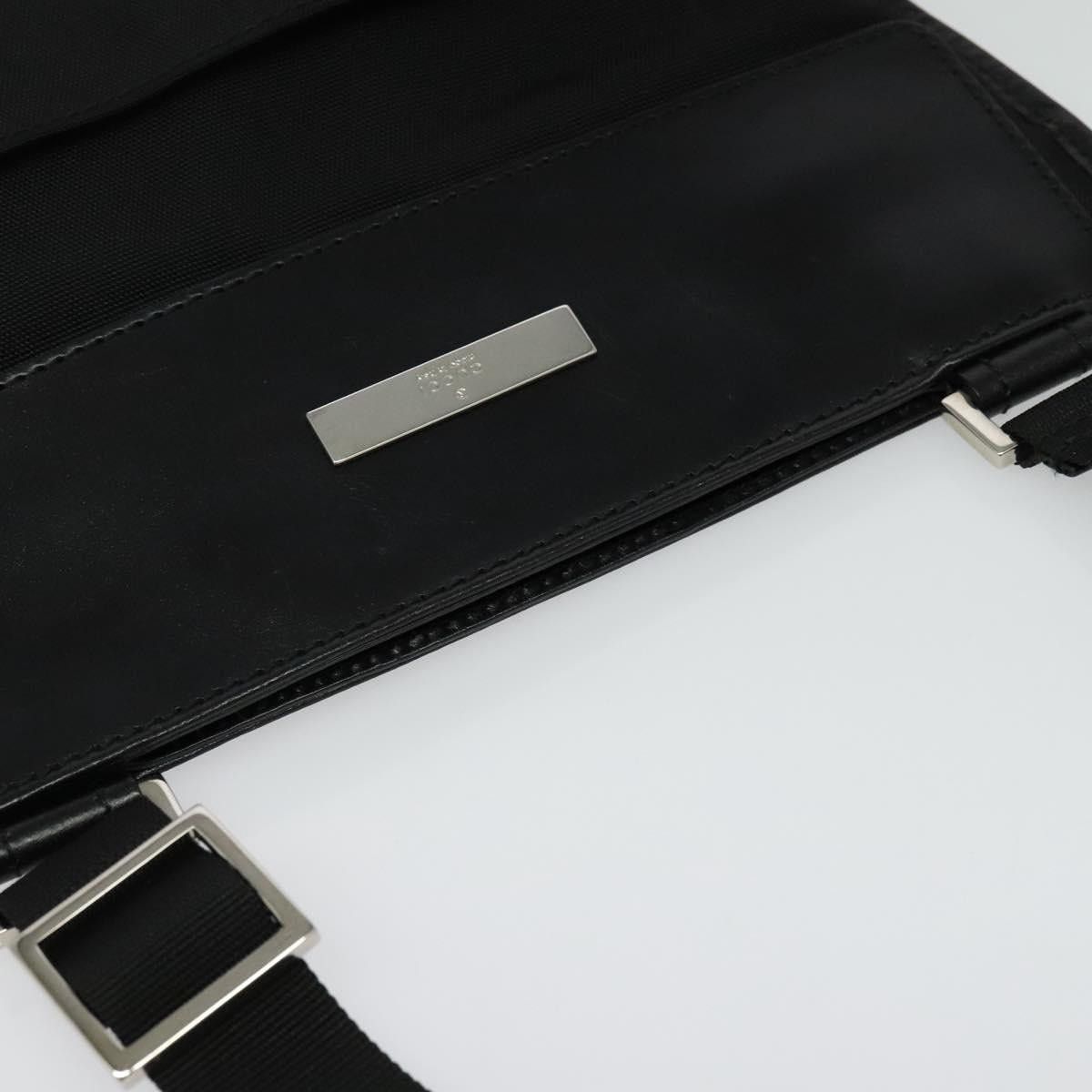 Gucci GUCCI Shoulder Bag Nylon Black Silver 019 019 Size ONE SIZE - 6 Thumbnail