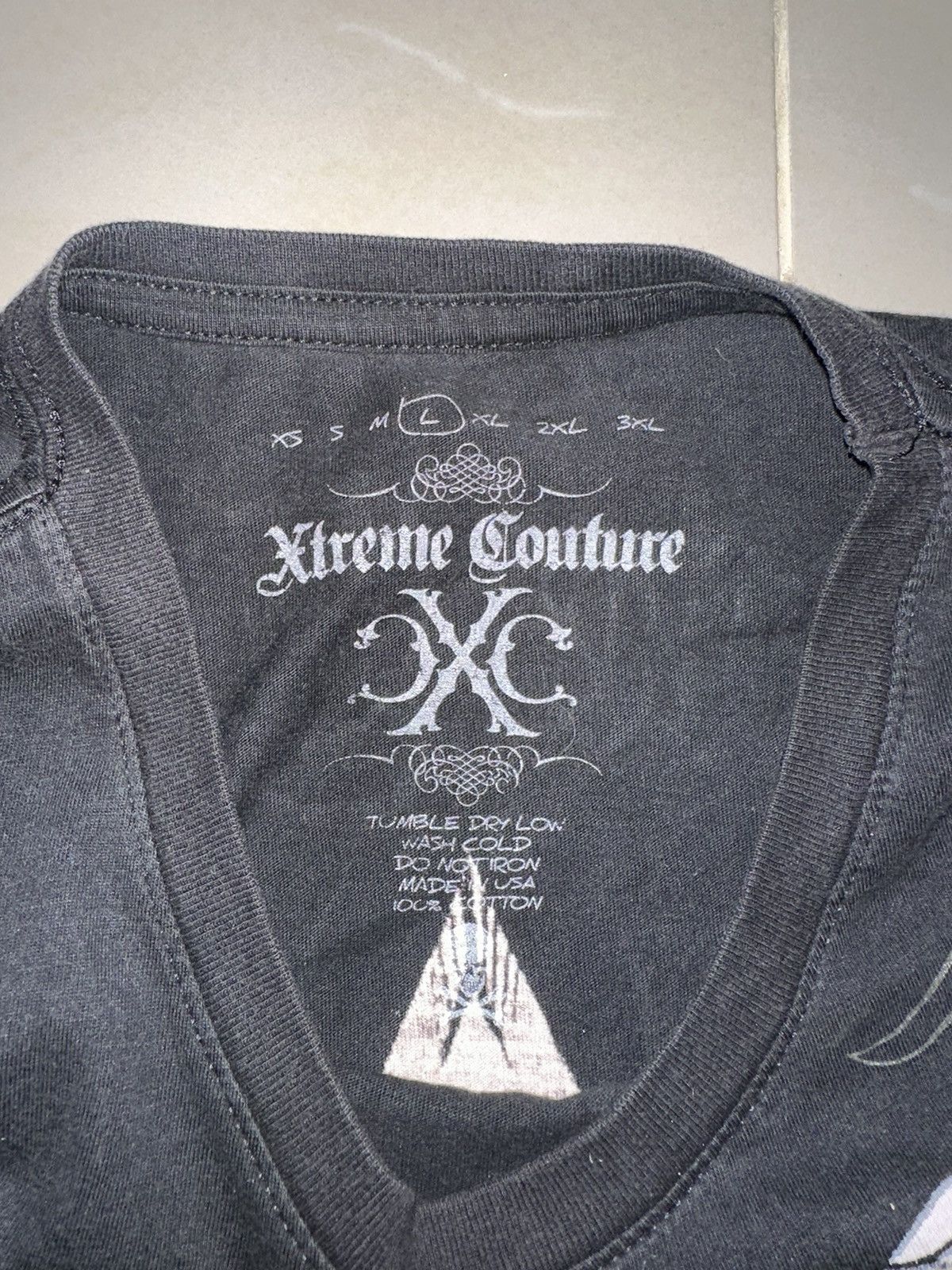 Affliction Xtreme Couture t shirt Size US L / EU 52-54 / 3 - 3 Thumbnail