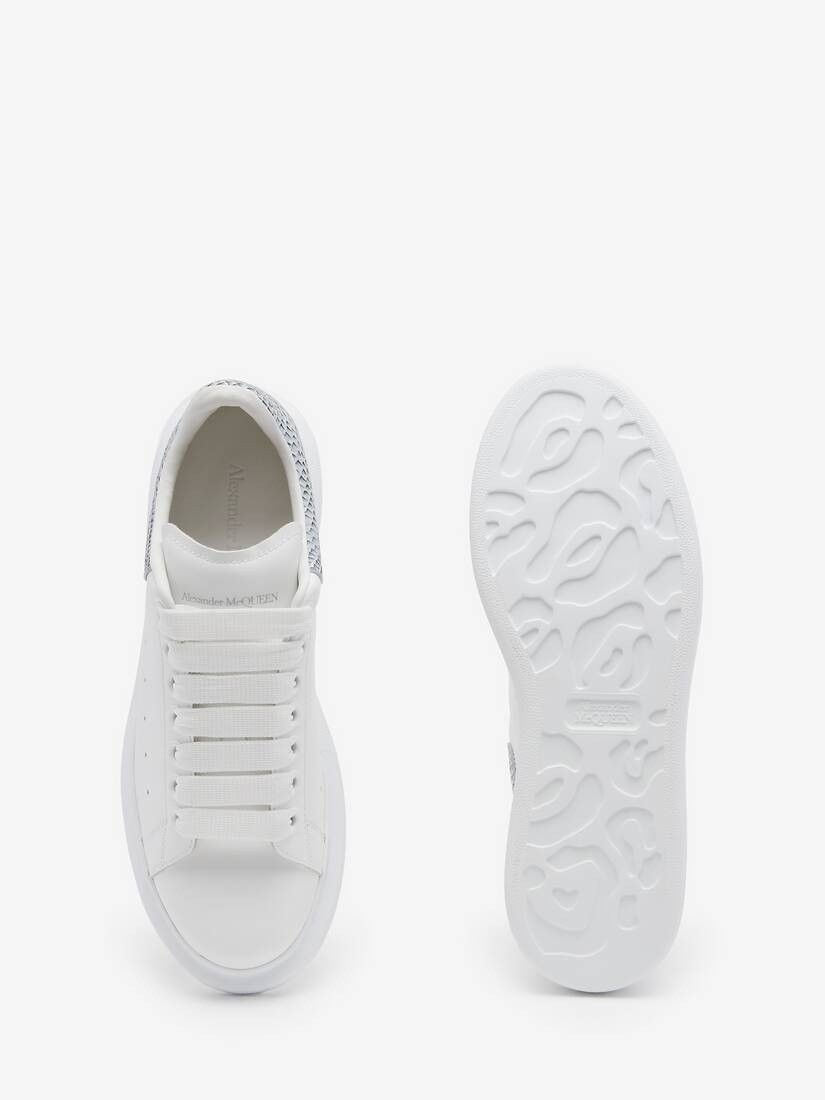 Alexander McQueen o1w1db10925 Oversized Sneaker in White Size US 11 / IT 41 - 4 Thumbnail
