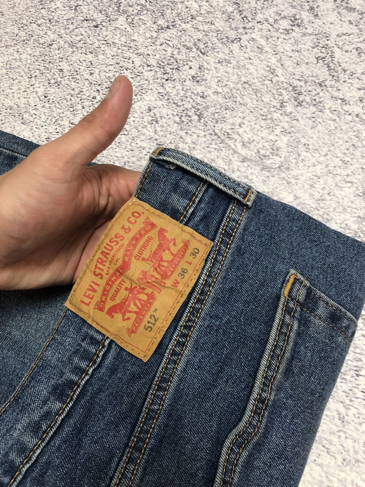 Levi's × Vintage Casual pants Levi’s 512 y2k Size US 36 / EU 52 - 5 Thumbnail