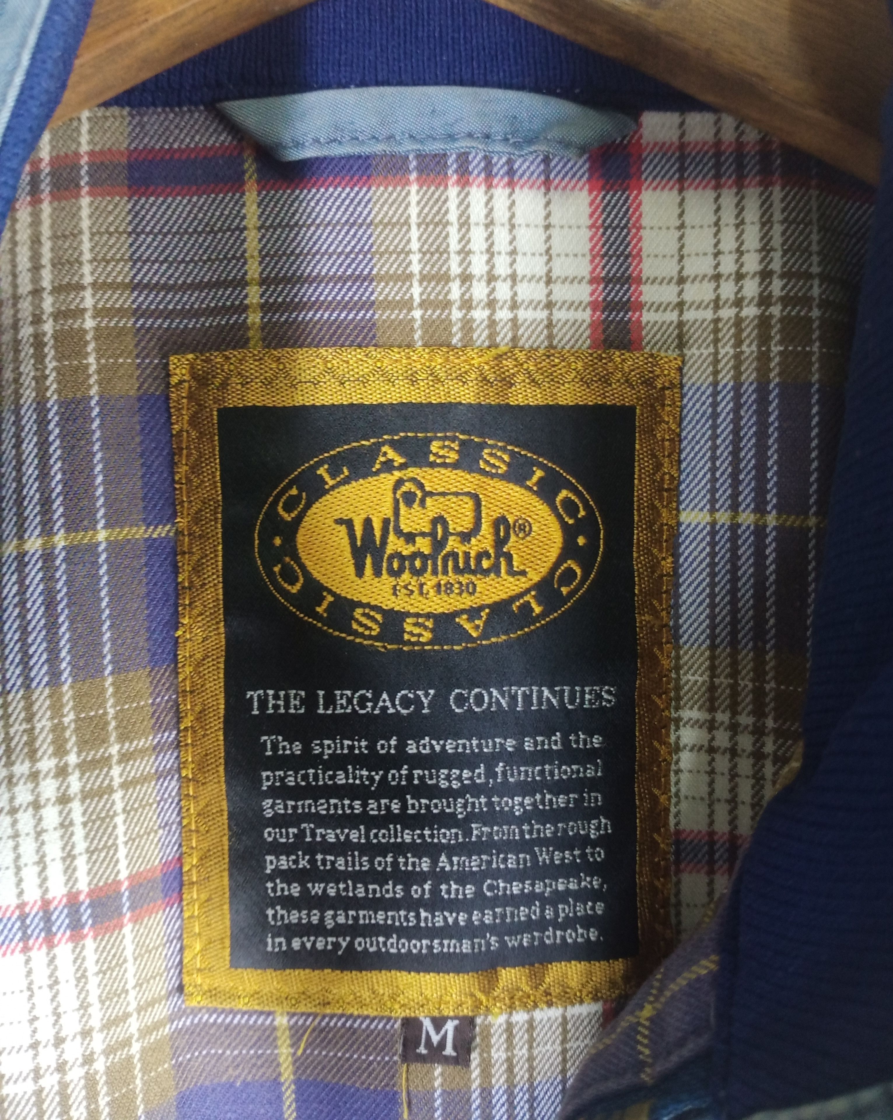 Woolrich Woolen Mills Rare Vintage 80s Woolrich Classic Est.1830 Jacket Size US M / EU 48-50 / 2 - 4 Thumbnail