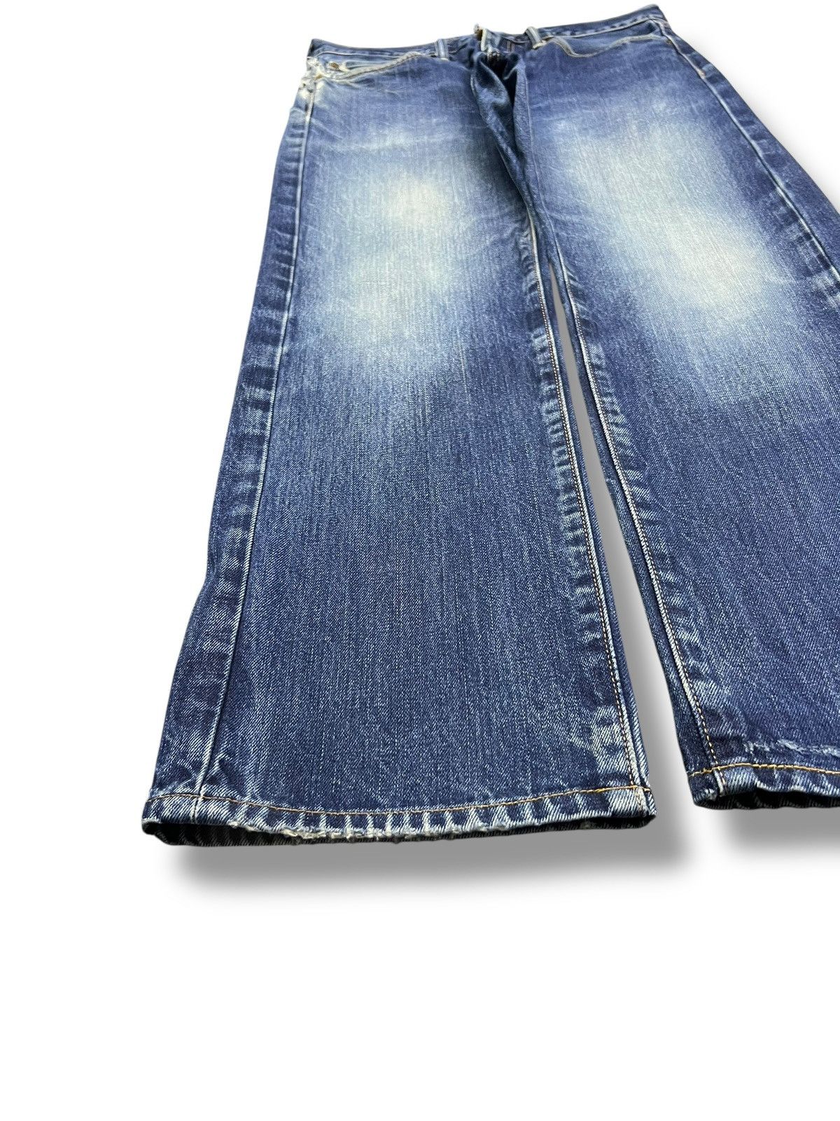 Levi's Vintage Levi’s 505 - Faded Wash, Distressed Denim Size US 32 / EU 48 - 6 Thumbnail