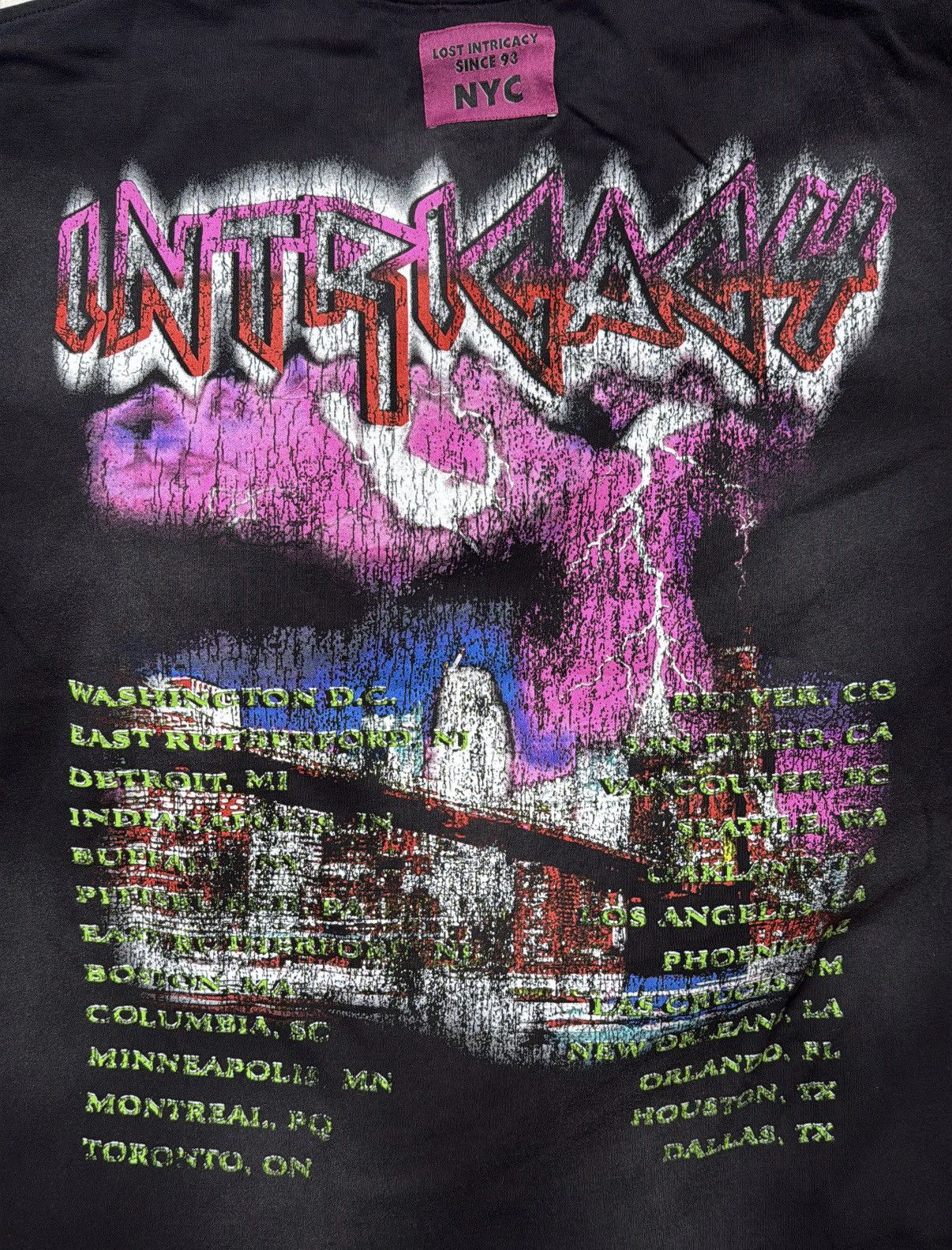 LOST INTRICACY Lost Intricacy Dark Torch T-shirt XXL Size US XXL / EU 58 / 5 - 4 Thumbnail