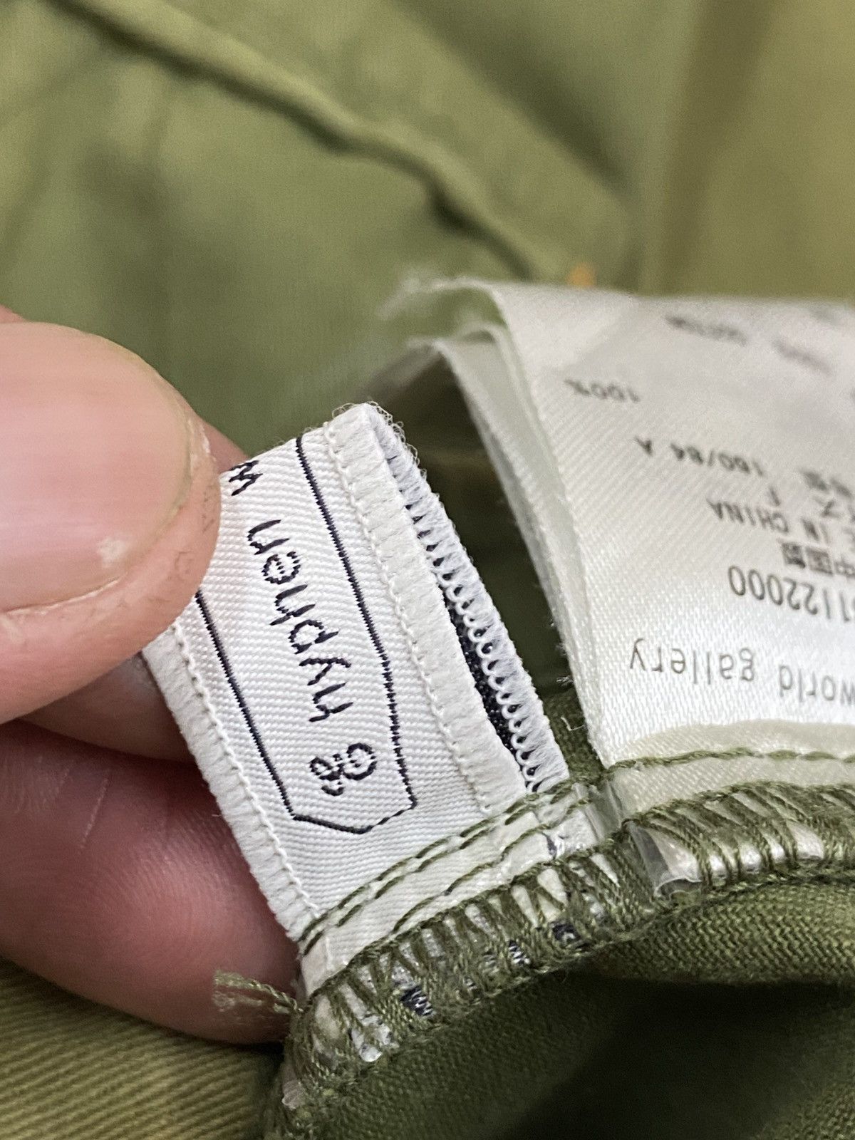 Japanese Brand Olive Green Utility Jacket with Front Pockets and Hood Size US M / EU 48-50 / 2 - 7 Thumbnail