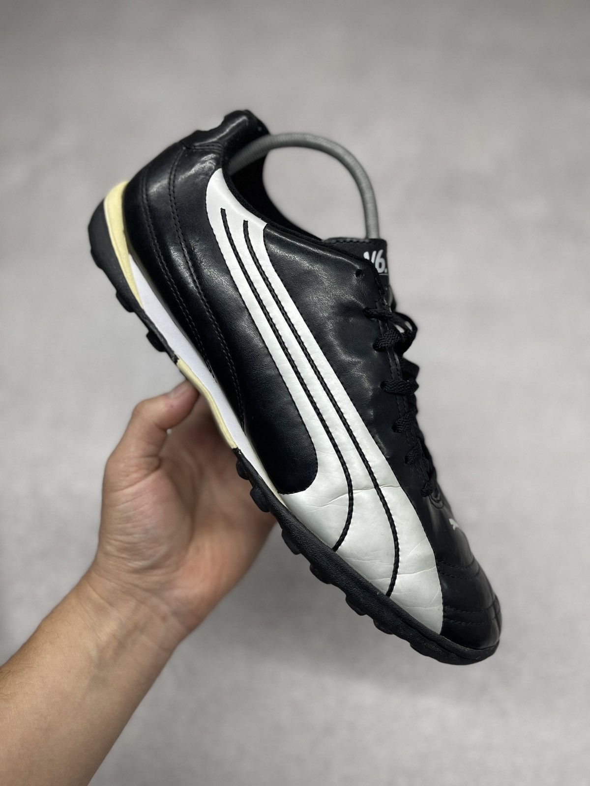 Puma Vintage Puma Soccer Sneakers Leather Big Logo Speedcat Style Size US 11 / EU 44 - 1 Thumbnail