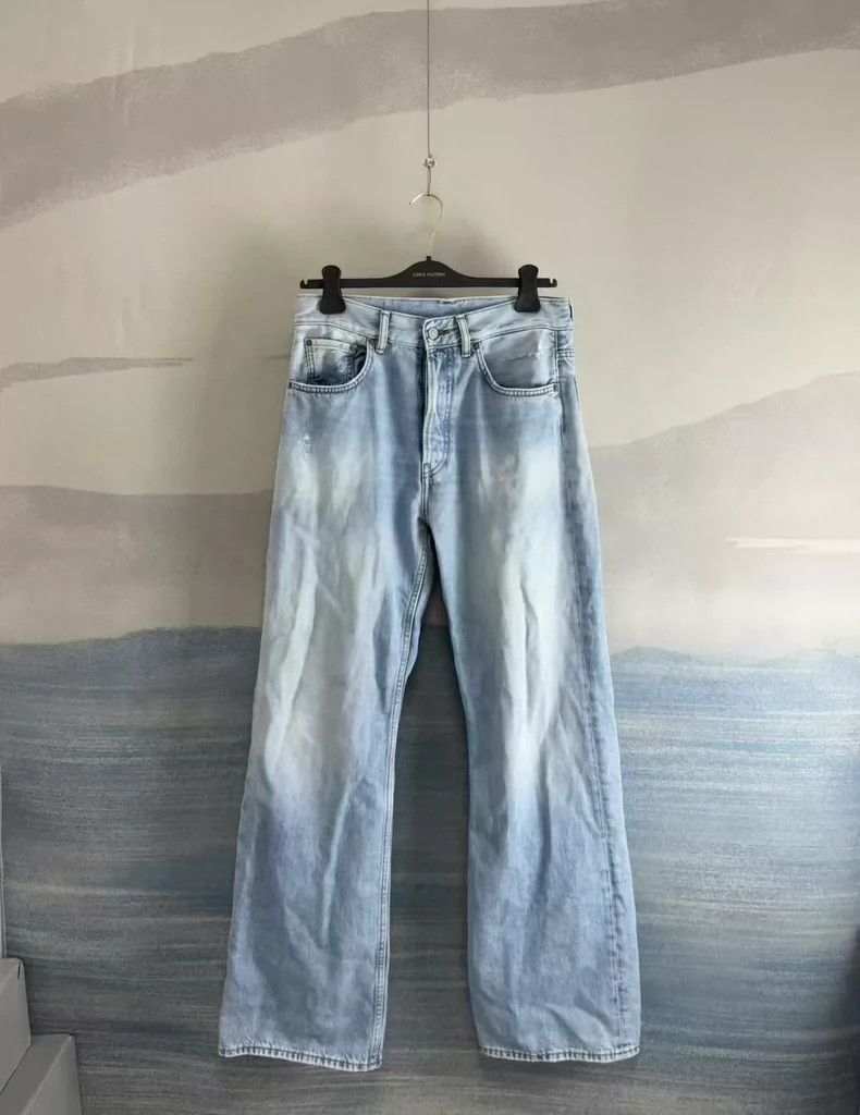 Acne Studios Acne Studios Light Blue Denim Pants-dmc Size US 34 / EU 50 - 1 Thumbnail