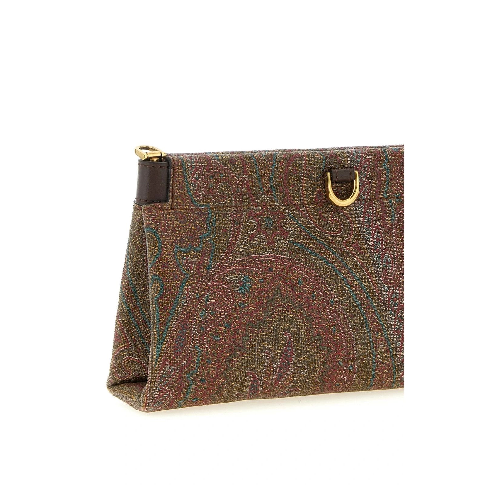 Etro ETRO Arnica Medium Brown Clutch Bag New Size ONE SIZE - 3 Thumbnail