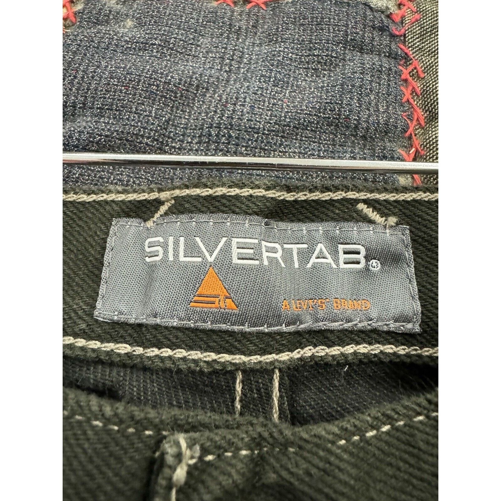 Levi's NWOT Vintage 90s Baggy Skate Levi’s Silver tab Men W33 X L31 Size US 33 - 4 Thumbnail