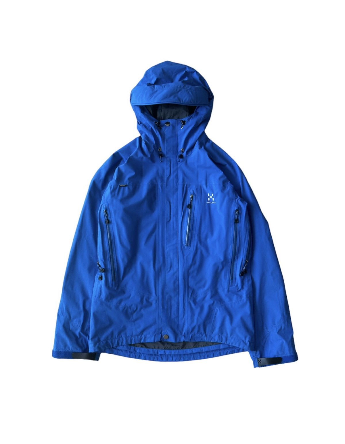 image of Haglofs Astral Gore-Tex Lined Jacket in Blue, Men's (Size Small)