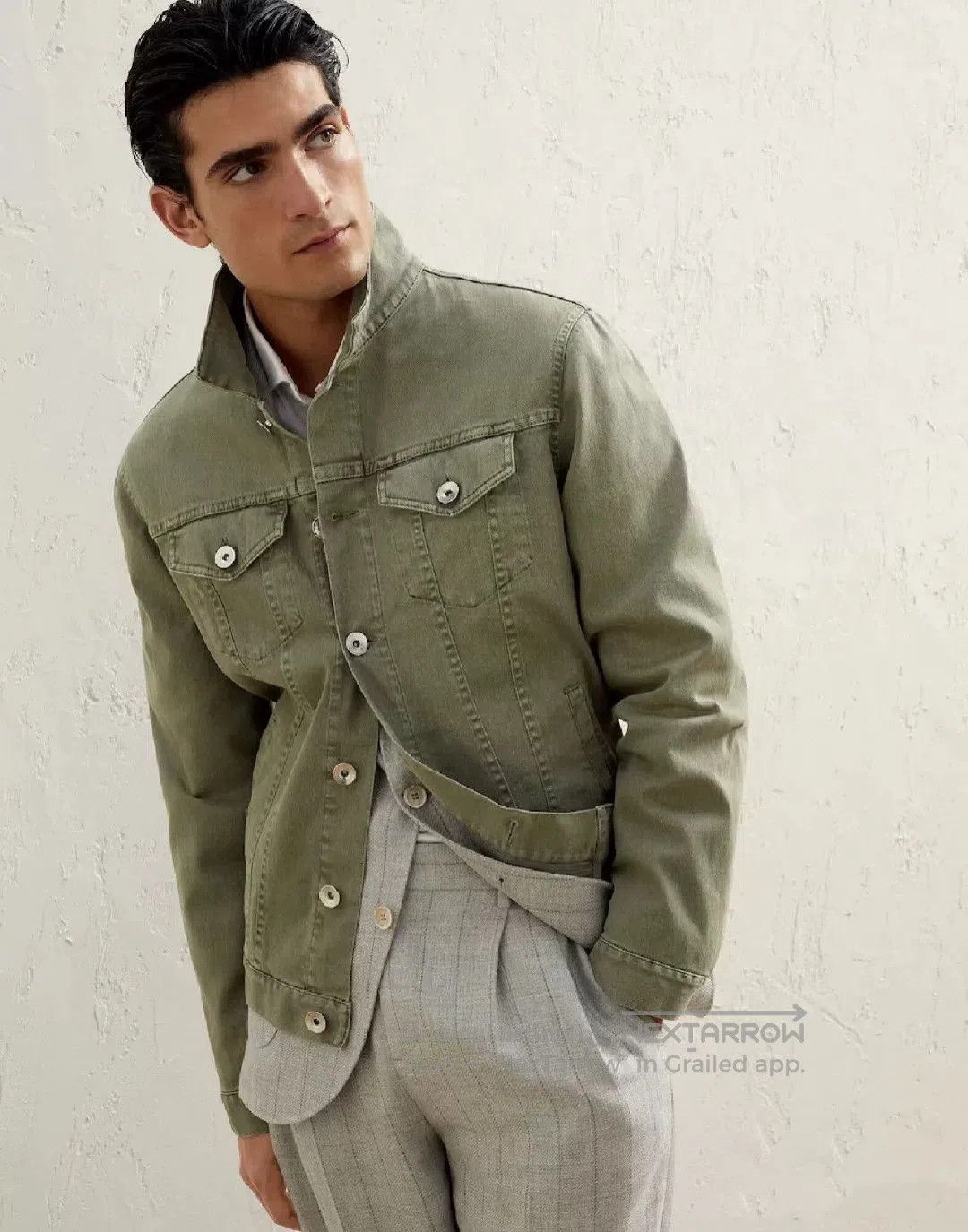 Brunello Cucinelli Brunello Cucinelli Denim Jacket. Size US S / EU 44-46 / 1 - 5 Thumbnail