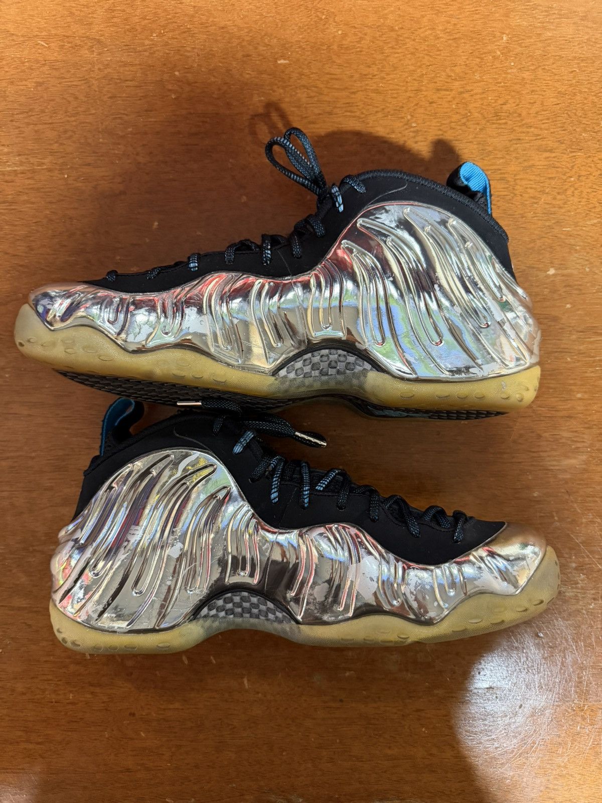 Nike Nike Air Foamposite One QS All-Star Chromeposite size 10.5 Size US 10.5 / EU 43-44 - 2 Thumbnail