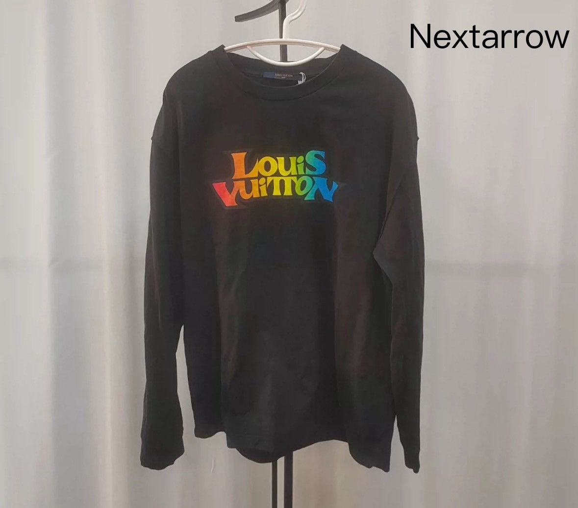 Louis Vuitton Louis Vuitton Cotton letter long sleeved sweatshirt Size US XXL / EU 58 / 5 - 1 Thumbnail