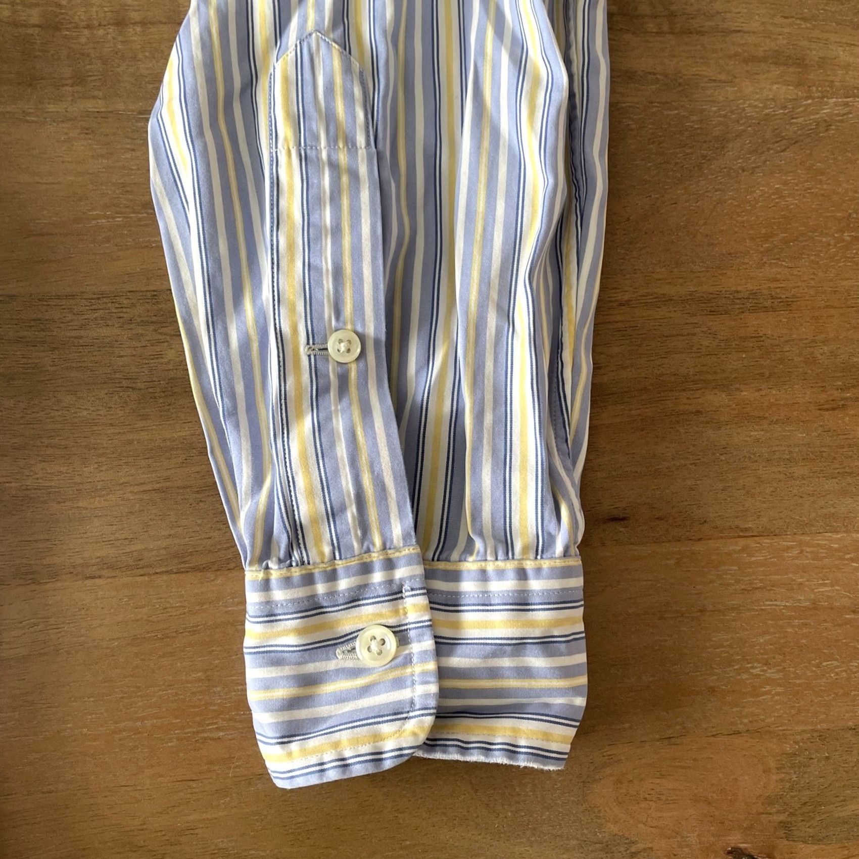 Ralph Lauren Ralph Lauren Mens Button-Down Shirt Striped Long Sleeve 15.5 34/35 Multicolor Cotton Logo Size US L / EU 52-54 / 3 - 5 Thumbnail