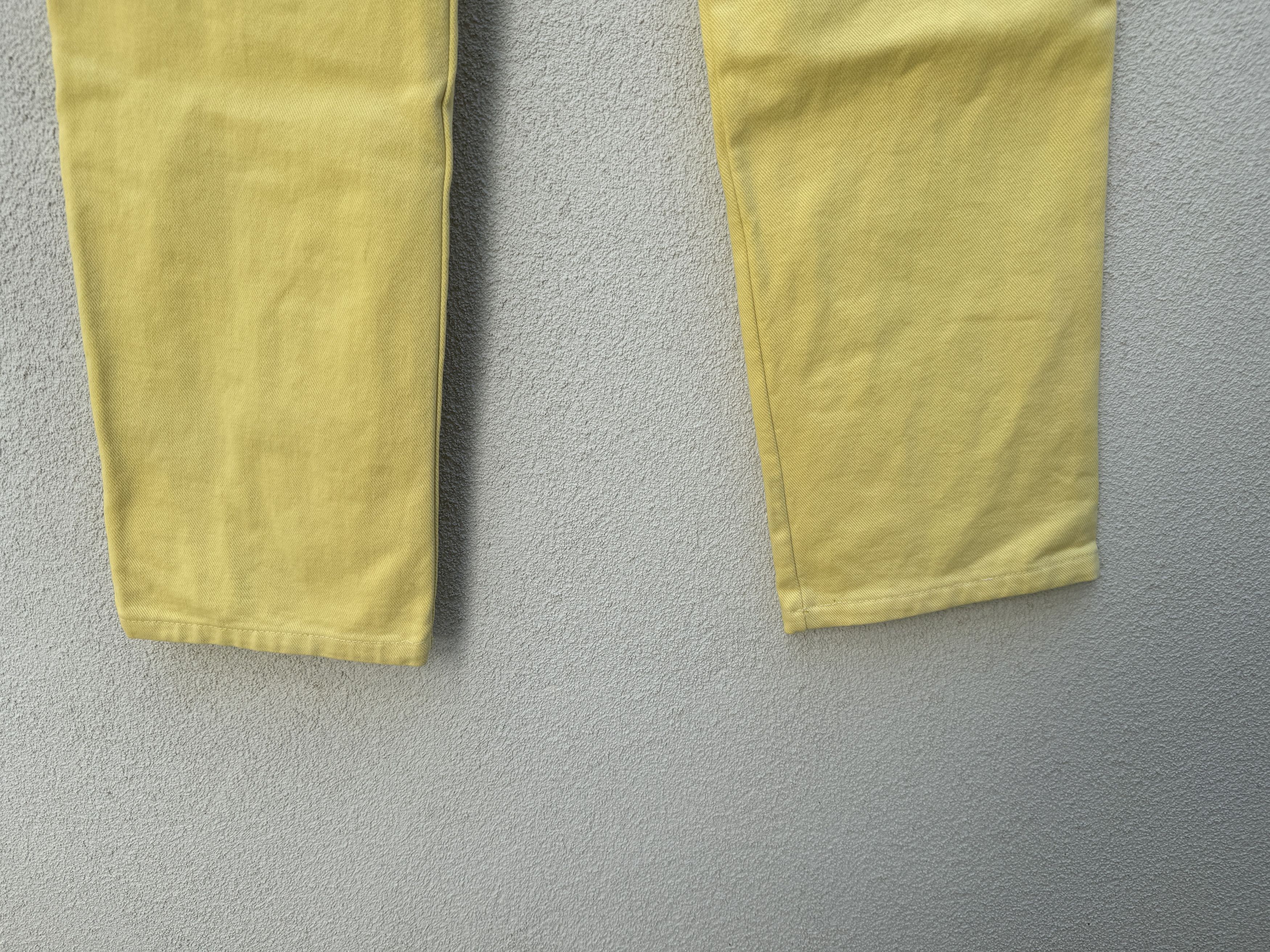 Dolce & Gabbana D&G DOLCE & GABBANA VINTAGE 90s YELLOW JEANS US32 Size US 32 / EU 48 - 6 Thumbnail