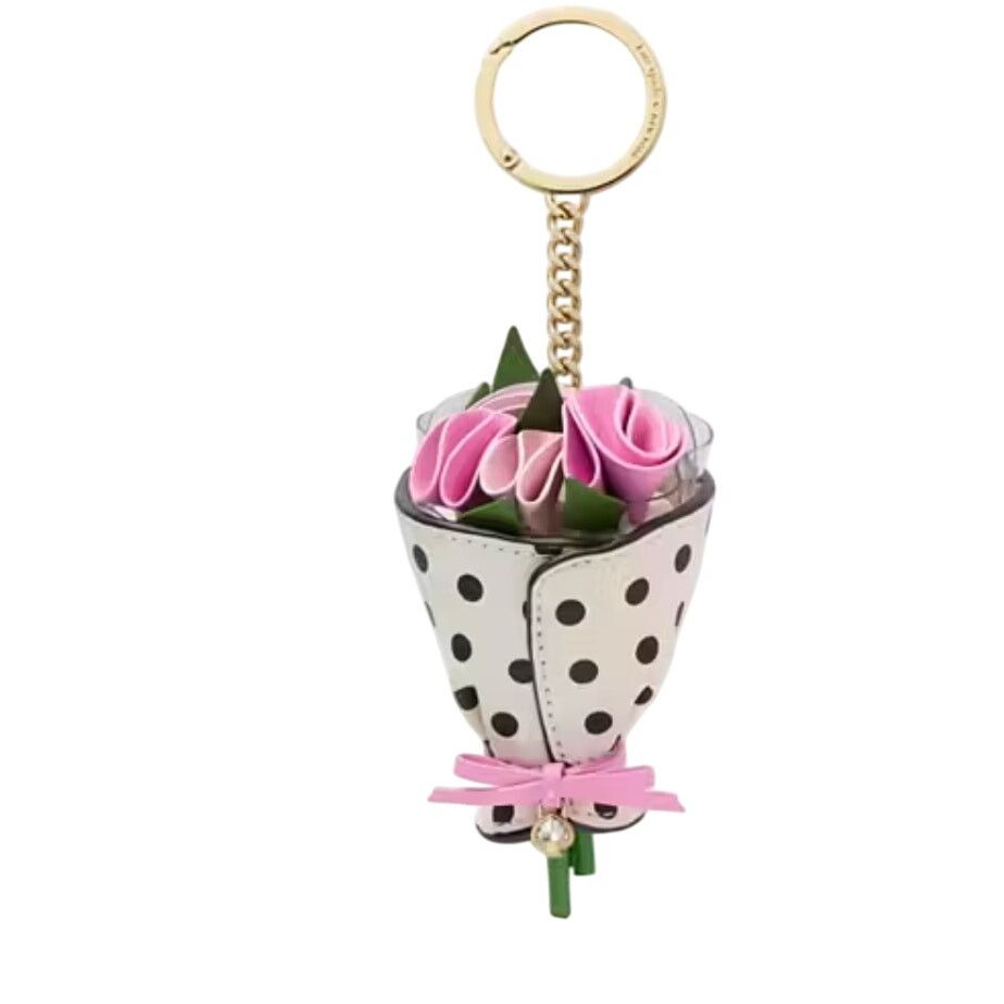 Kate Spade Kate Spade Flora Flower Bouquet Bag Charm New Keychain Size ONE SIZE - 1 Thumbnail