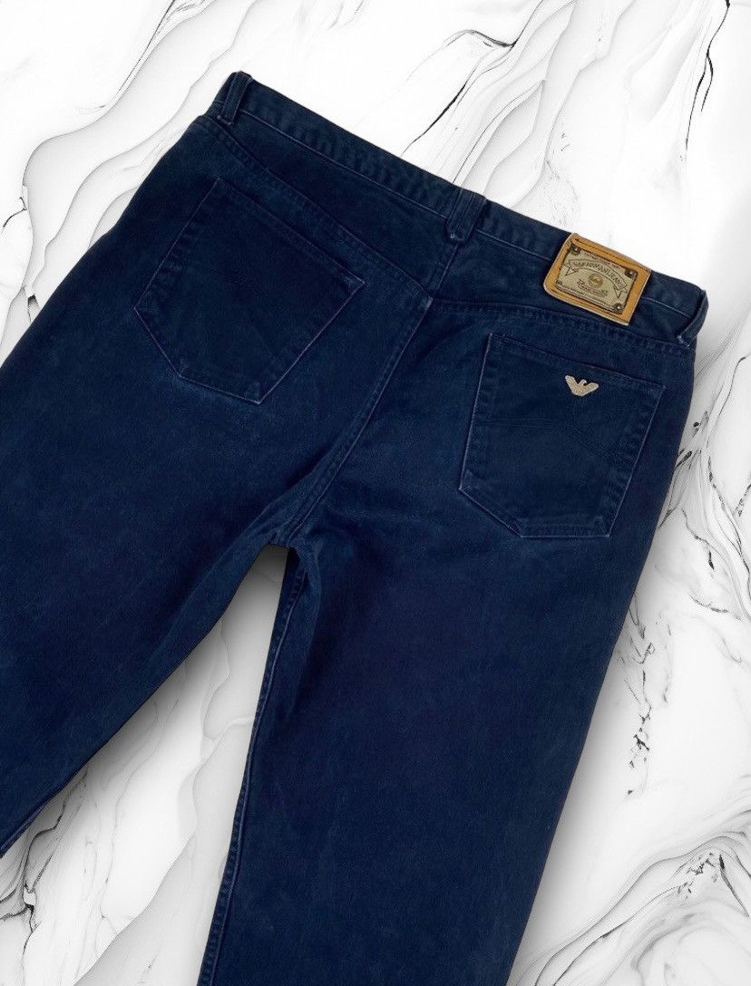 Armani Mens Vintage 90s Armani Jeans Denim Pants Rare Size W36 Size US 36 / EU 52 - 1 Thumbnail