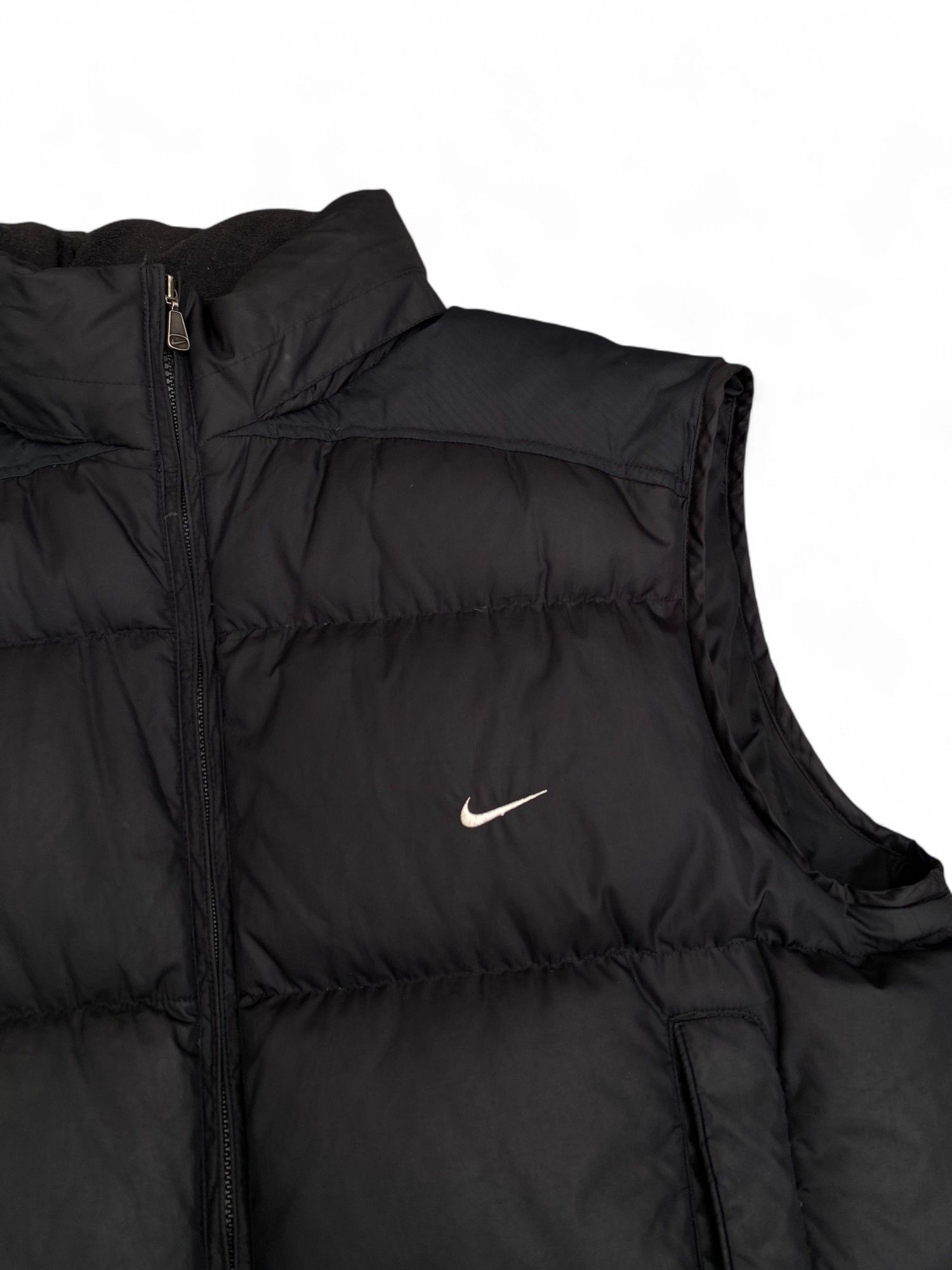 Nike Vintage Nike Down Vest y2k opium silvertag swoosh Size US XL / EU 56 / 4 - 4 Thumbnail