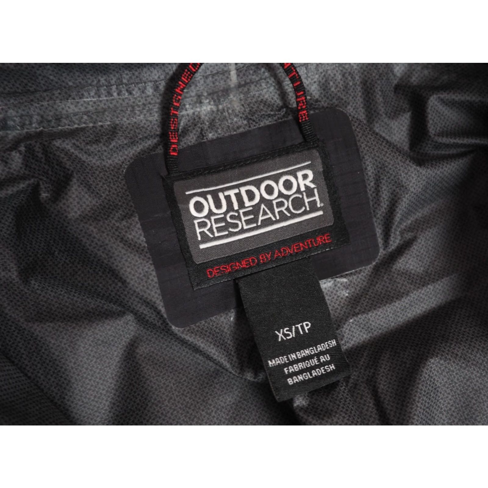 Outdoor Research Outdoor Research OR Helium Rambler Black Hooded Windbreaker Jacket Womens XS Size XS / US 0-2 / IT 36-38 - 5 Thumbnail
