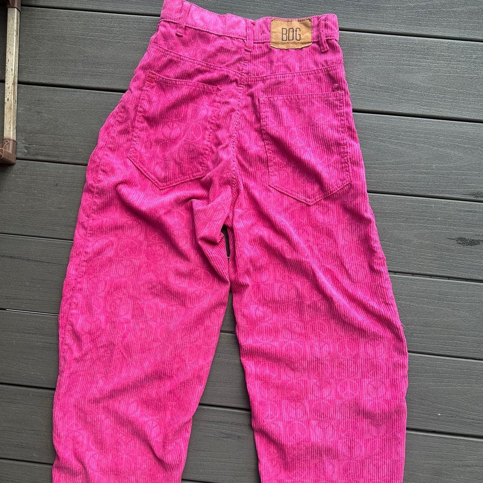 Bdg Bdg high waisted pink corduroy pants Size 25" / US 0 / IT 36 - 4 Thumbnail