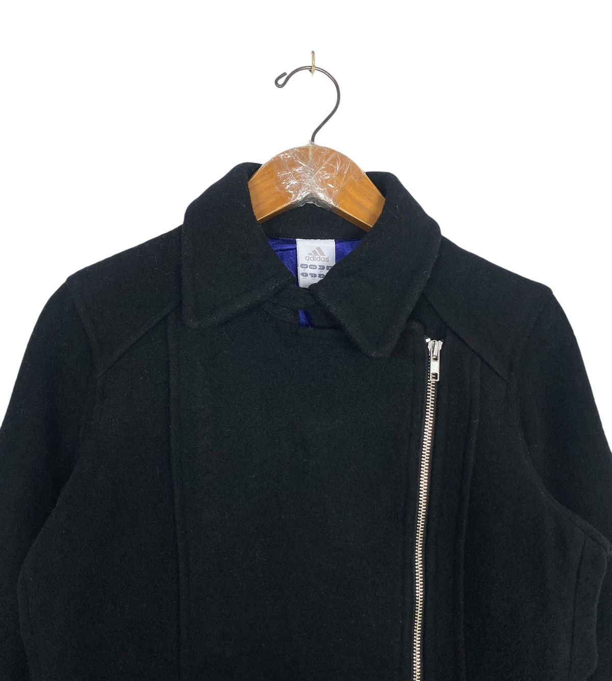 Adidas Rare‼️ Vintage Adidas Wool Coat Size S / US 4 / IT 40 - 4 Thumbnail