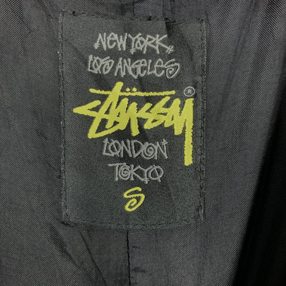 Stussy Stussy Black Jacket Size S / US 4 / IT 40 - 15 Thumbnail